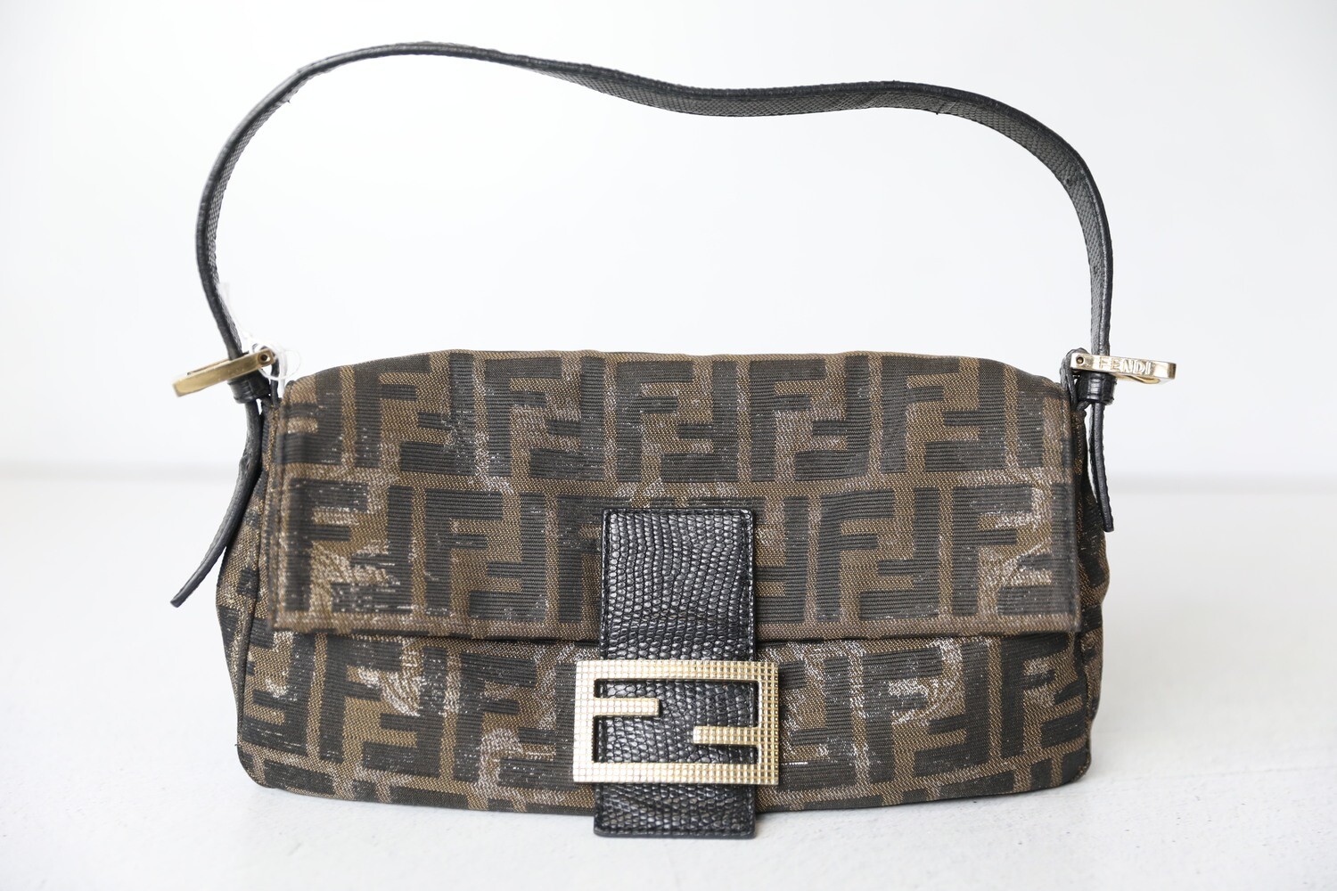 Fendi Baguette, Monogram, Preowned in Dustbag WA001 - Julia Rose Boston ...