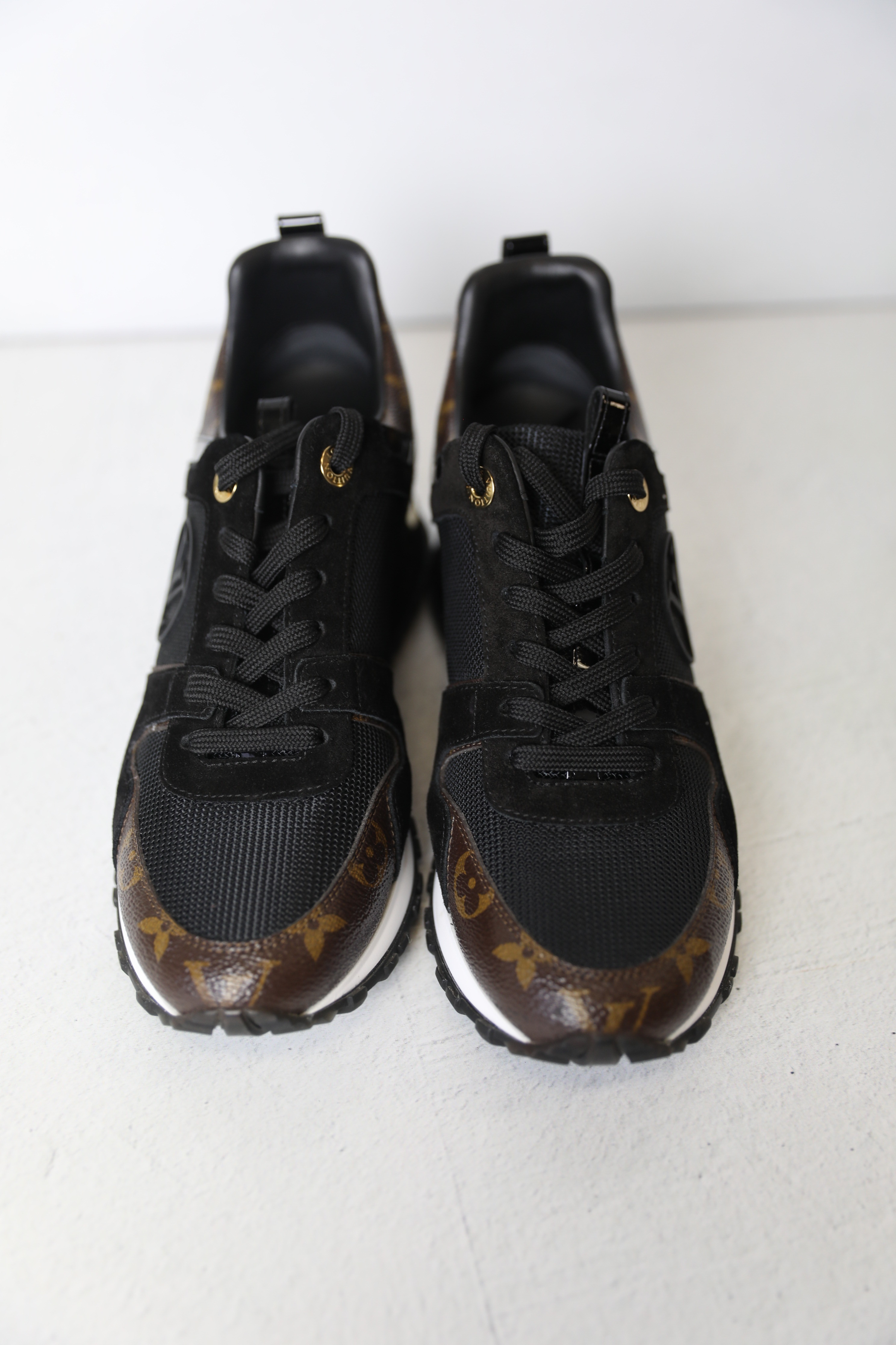 Louis Vuitton Aftergame Sneakers, Black and Monogram, Size 41, New in  Dustbag WA001