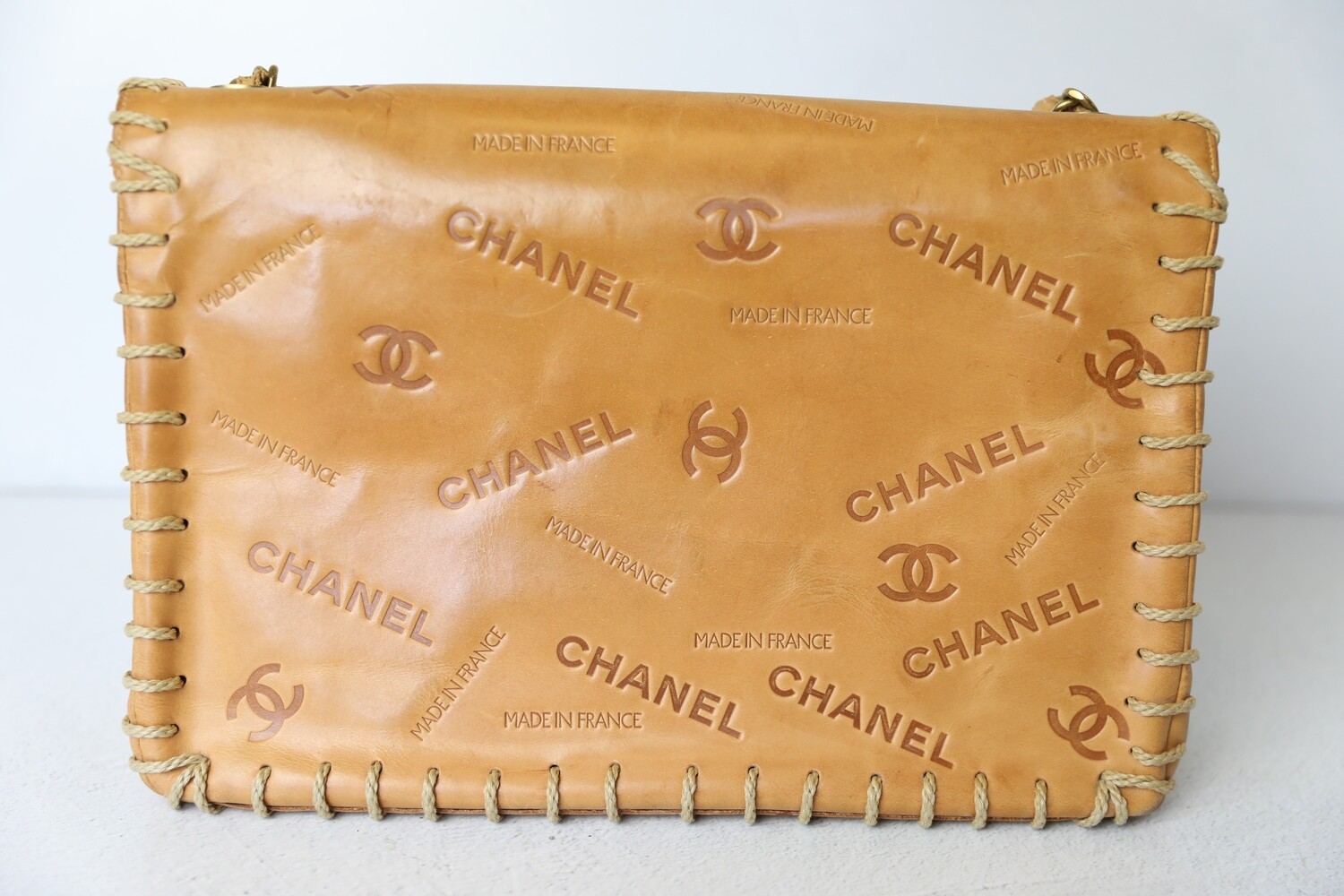 Chanel whipstitch flap bag hotsell