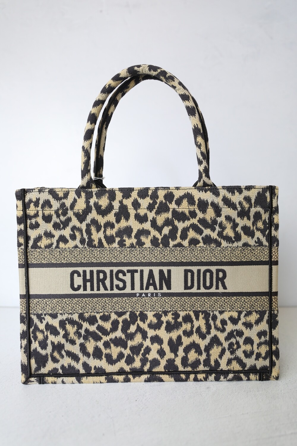 Dior Book Tote Medium, Leopard, Preowned in Dustbag WA001 - Julia Rose  Boston | Shop