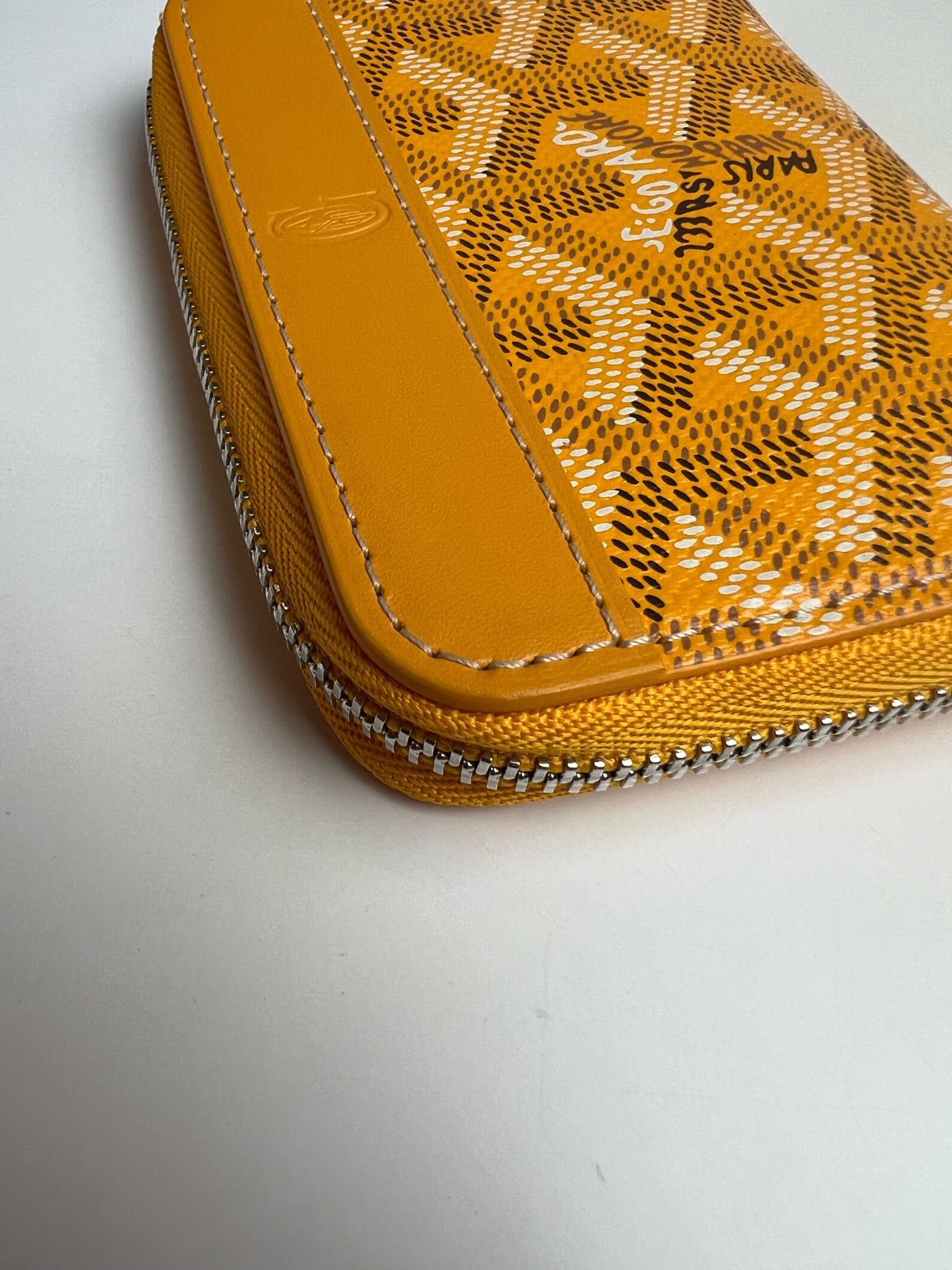 Goyard Matignon Mini Wallet Yellow