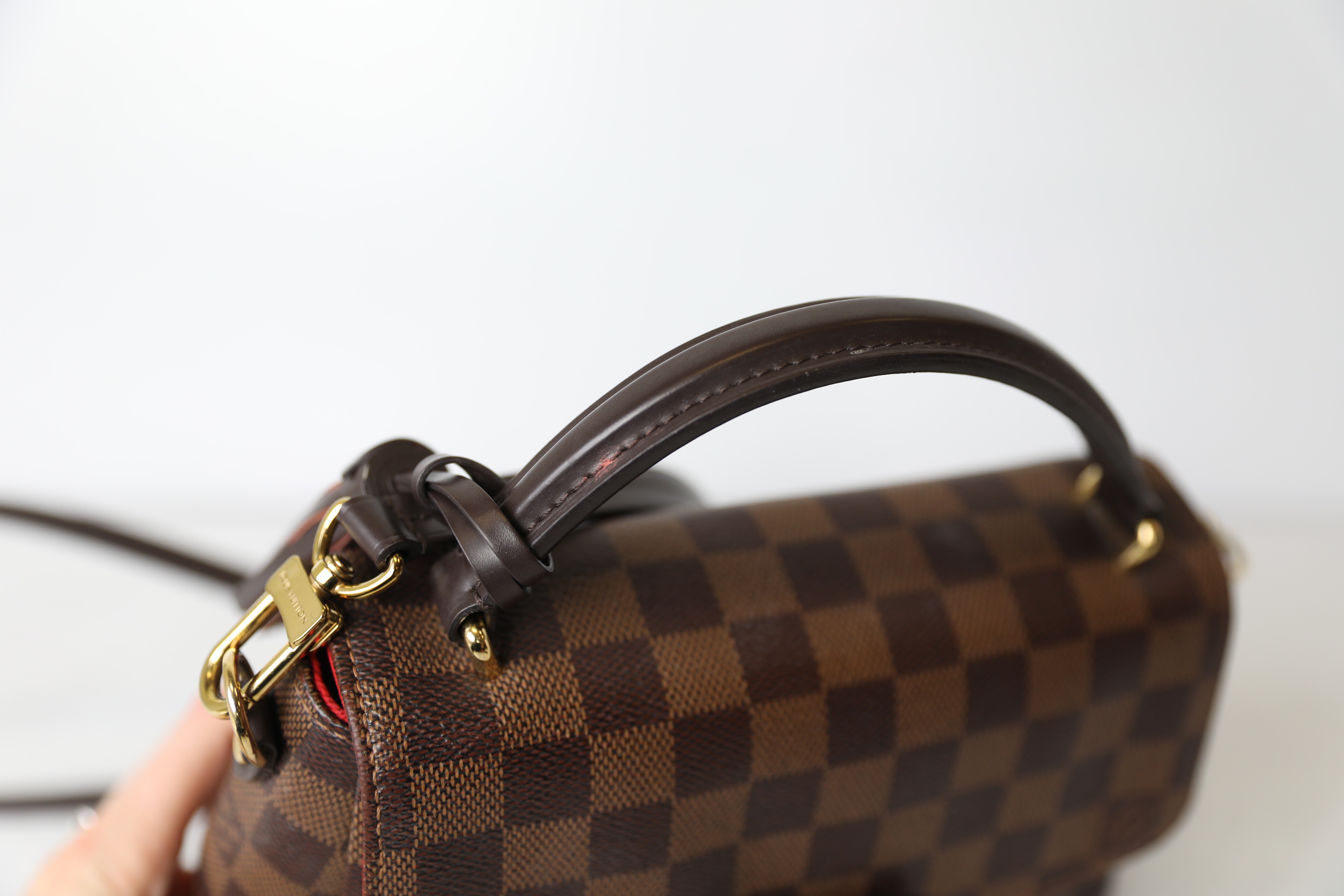 Shop authentic Louis Vuitton Damier Ebene Croisette at revogue for just USD  1,712.00
