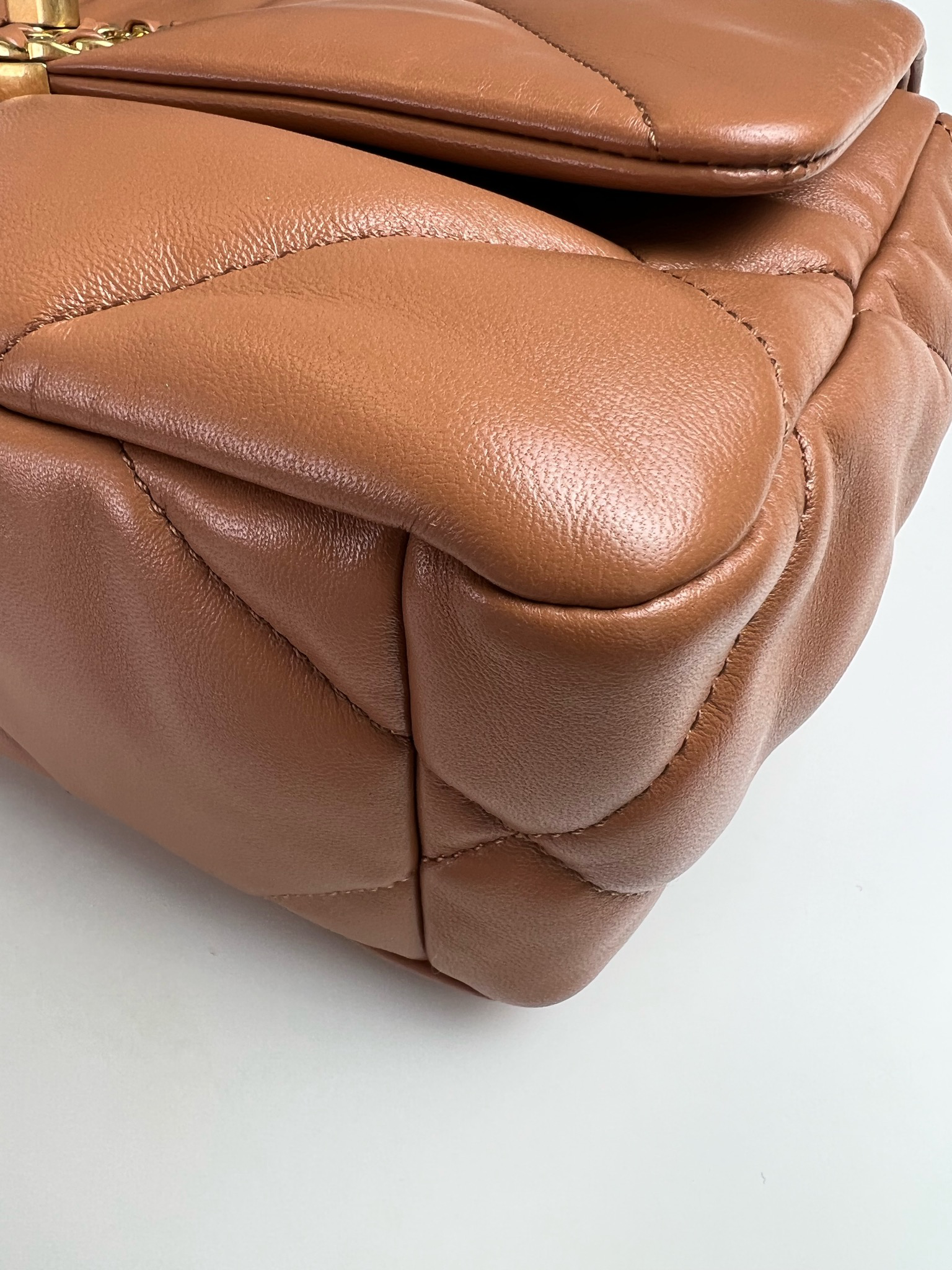 Chanel 19 Small, 21p Caramel Lambskin Leather, As New in Box WA001 - Julia  Rose Boston