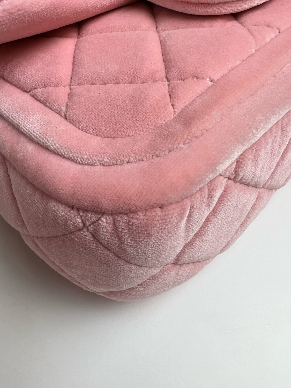 Chanel Seasonal Flap Pink Velvet with Gold Hardware New in Box WA001