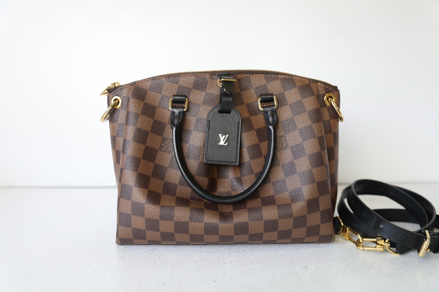 Louis Vuitton Odeon Tote PM, Damier Ebene, Preowned in Box WA001 - Julia  Rose Boston