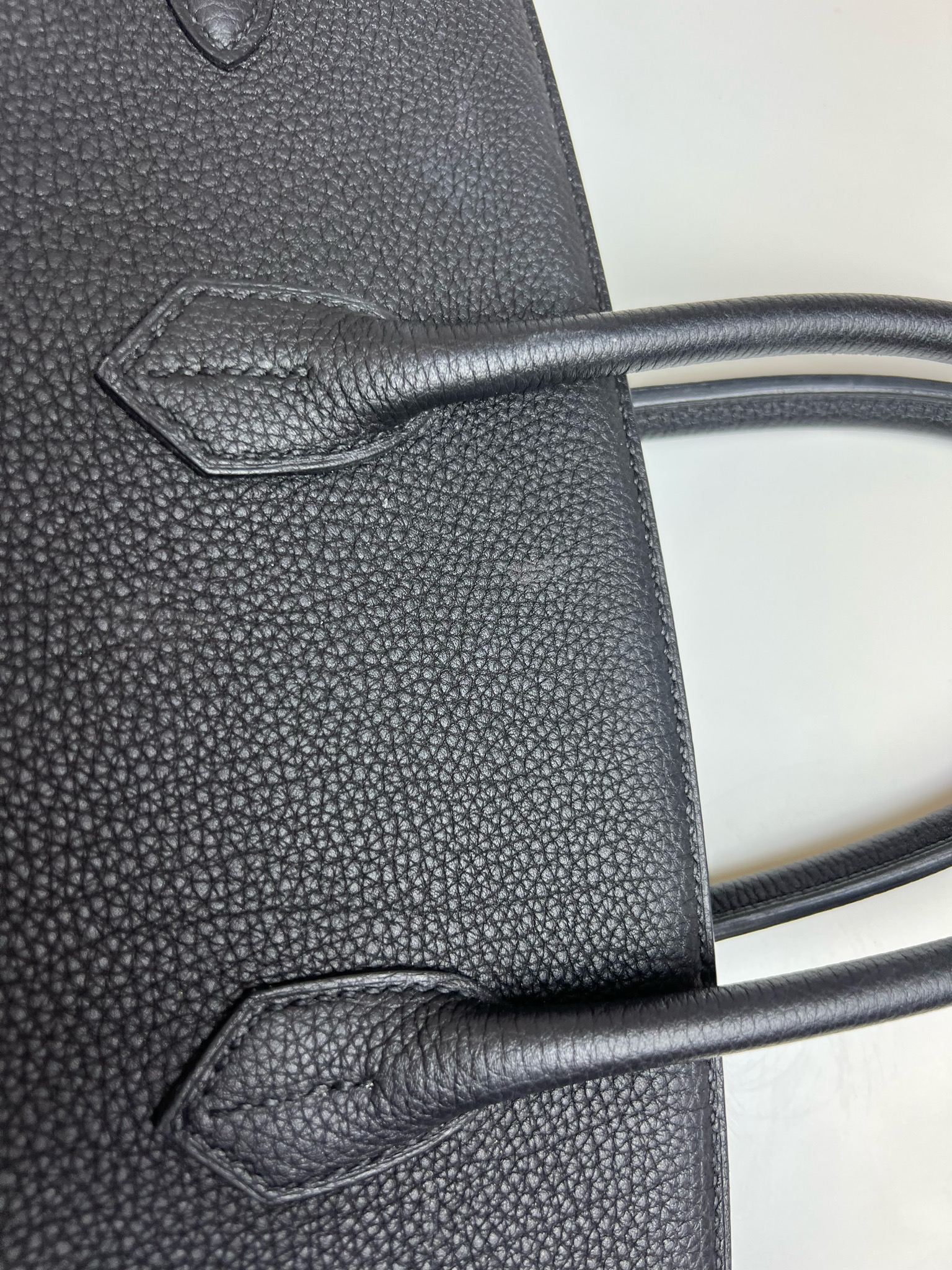 Hermès Birkin 35 Jumping Canvas and Ebene Box Leather with Palladium H –  JaneFinds