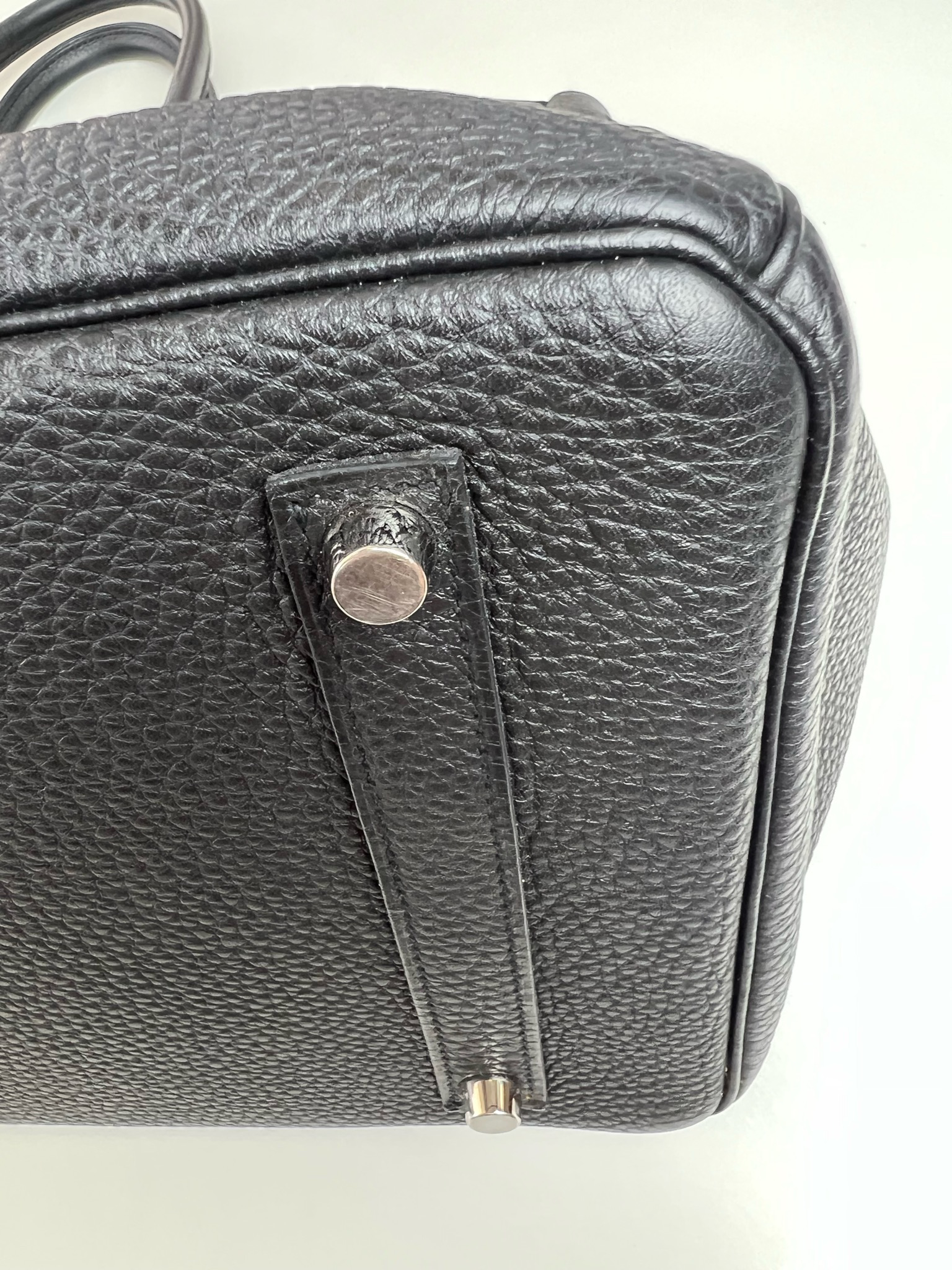 Hermès Black Birkin 35cm of Togo Leather with Palladium