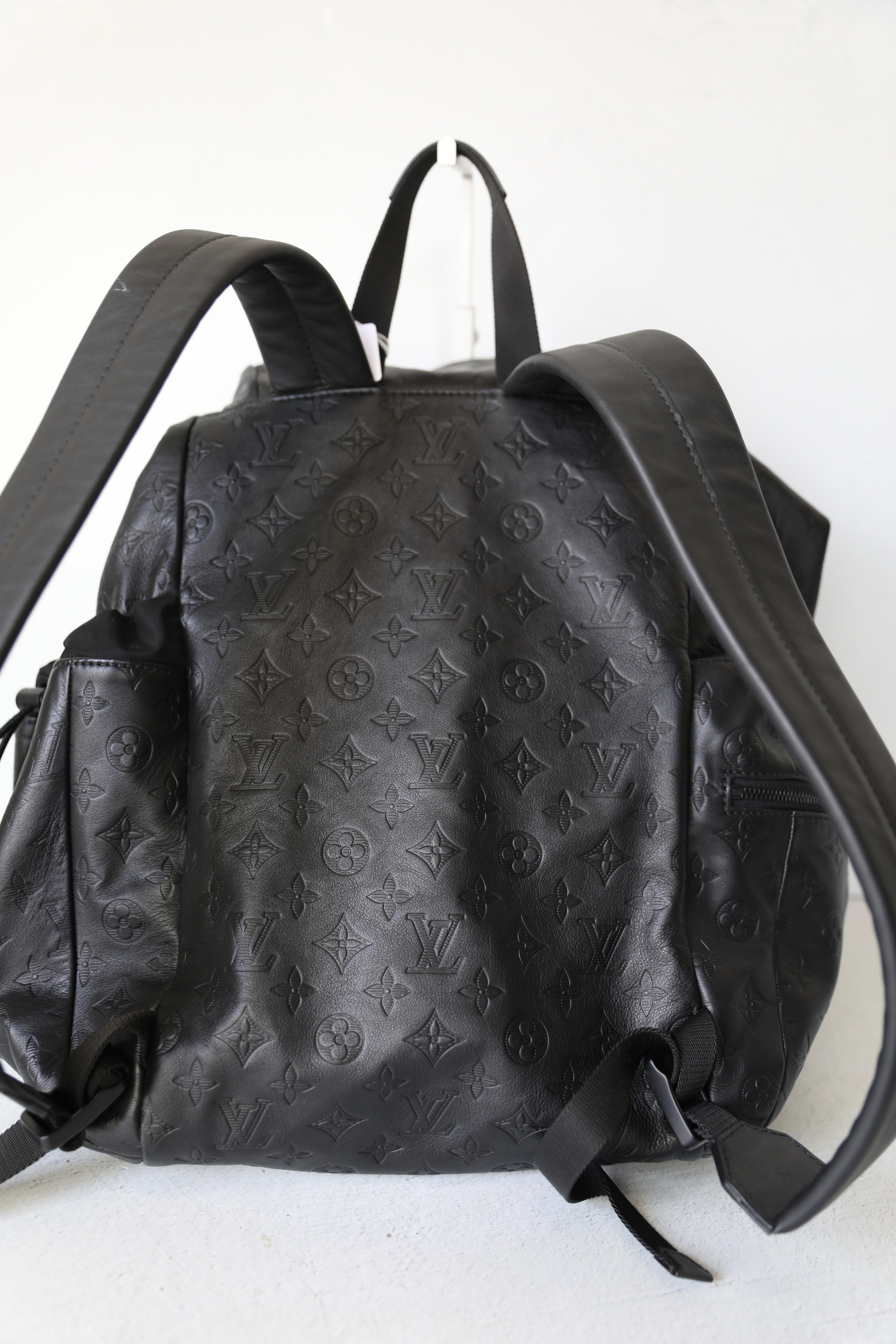 Louis Vuitton Trekking Backpack, Black Empreinte Leather, Preowned in  Dustbag WA001