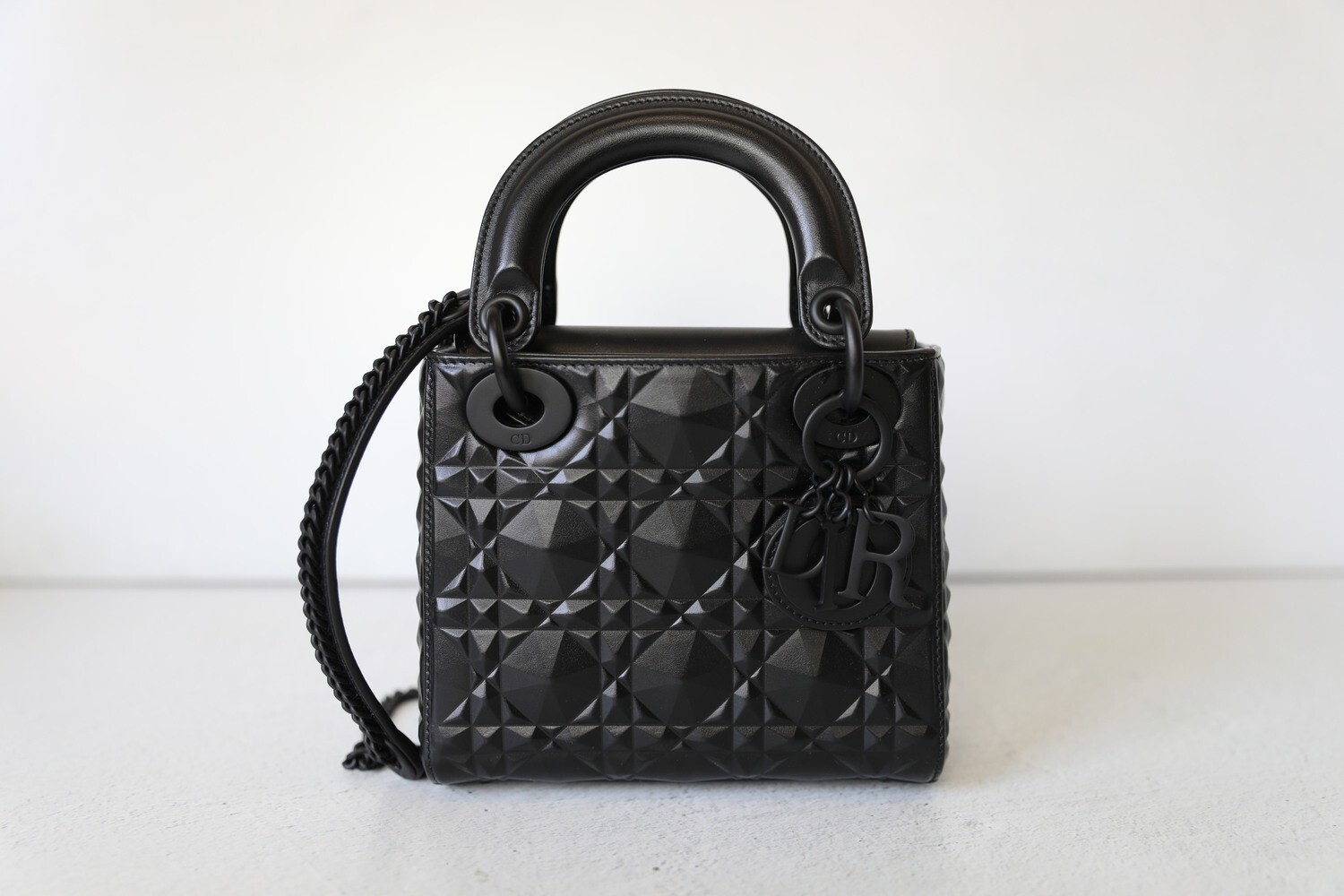 Túi Xách Dior Lady Mini Black Ultra Matte Cannage Calfskin   Shoptuihanghieucom