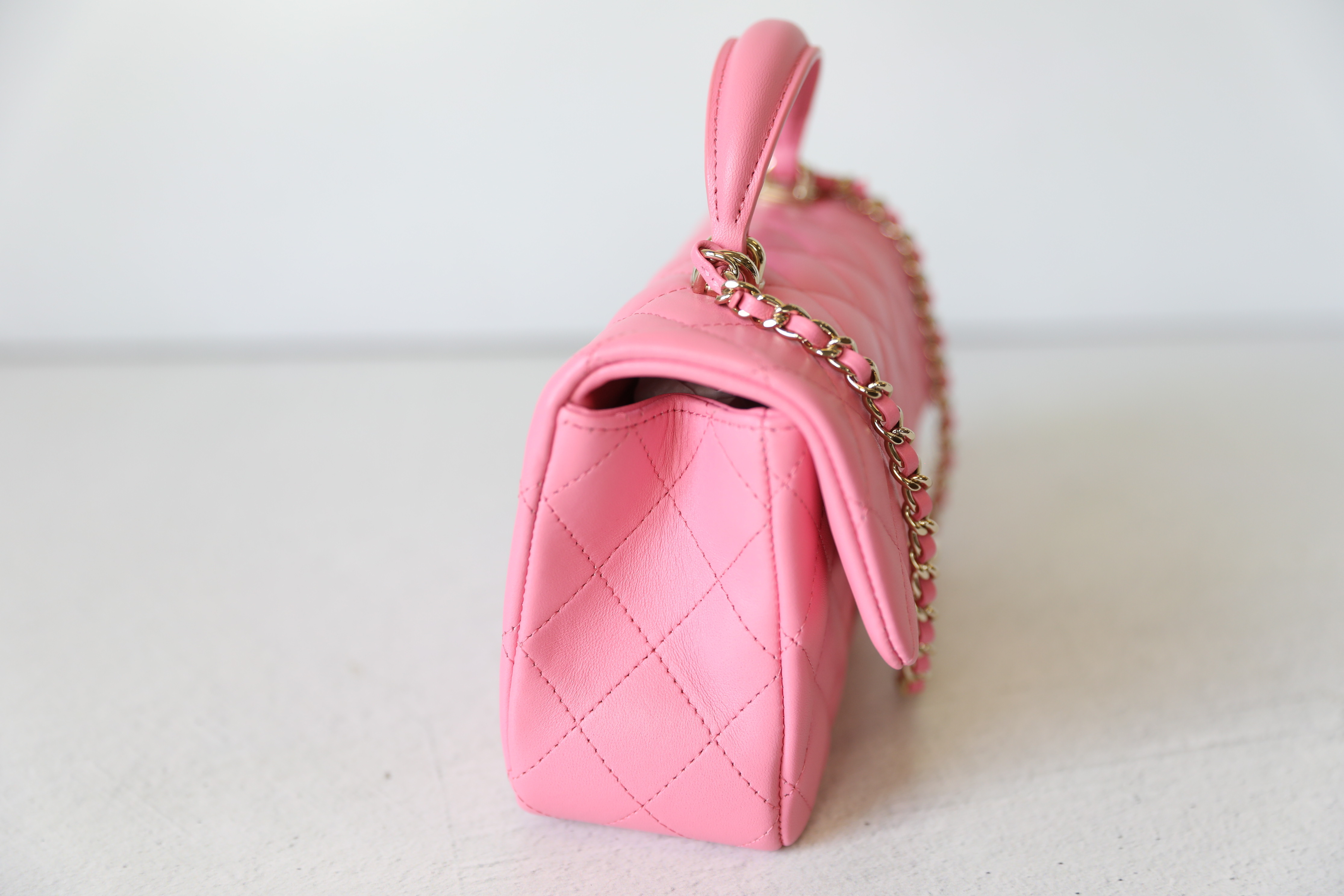 Chanel Seasonal Flap, Pink Velvet with Gold Hardware, New in Box WA001 -  Julia Rose Boston