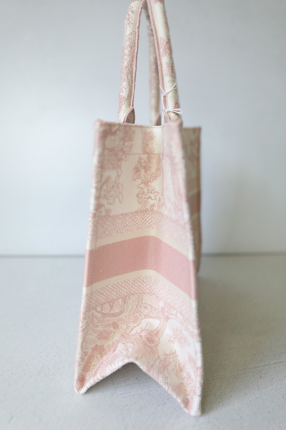 Christian Dior Book Tote Medium, Pink Toile De Jouy