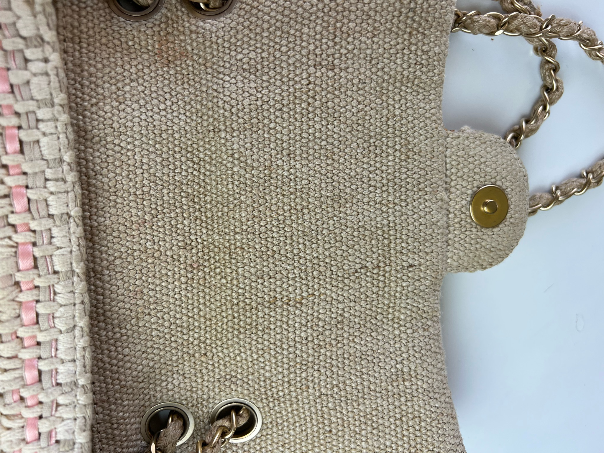 Chanel Deauville PM Tote Bag(Gray)
