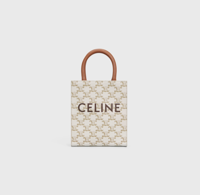 Celine Vertical Cabas Tote, Mini, New in Dustbag, CMA001