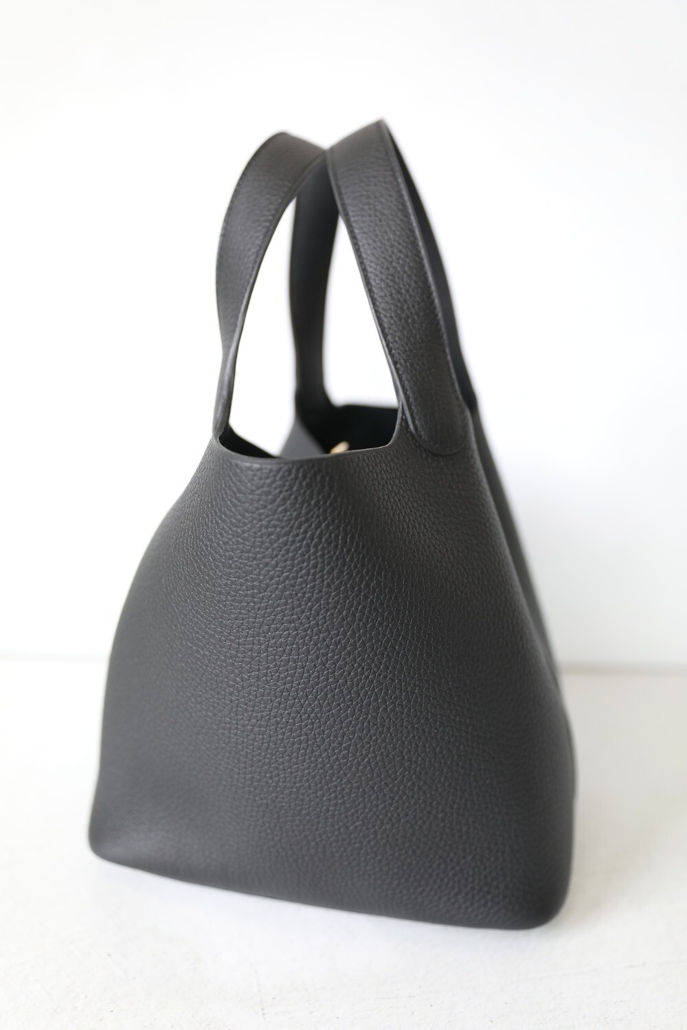 Hermes Picotin 22, Black with Gold Hardware, New in Box WA001