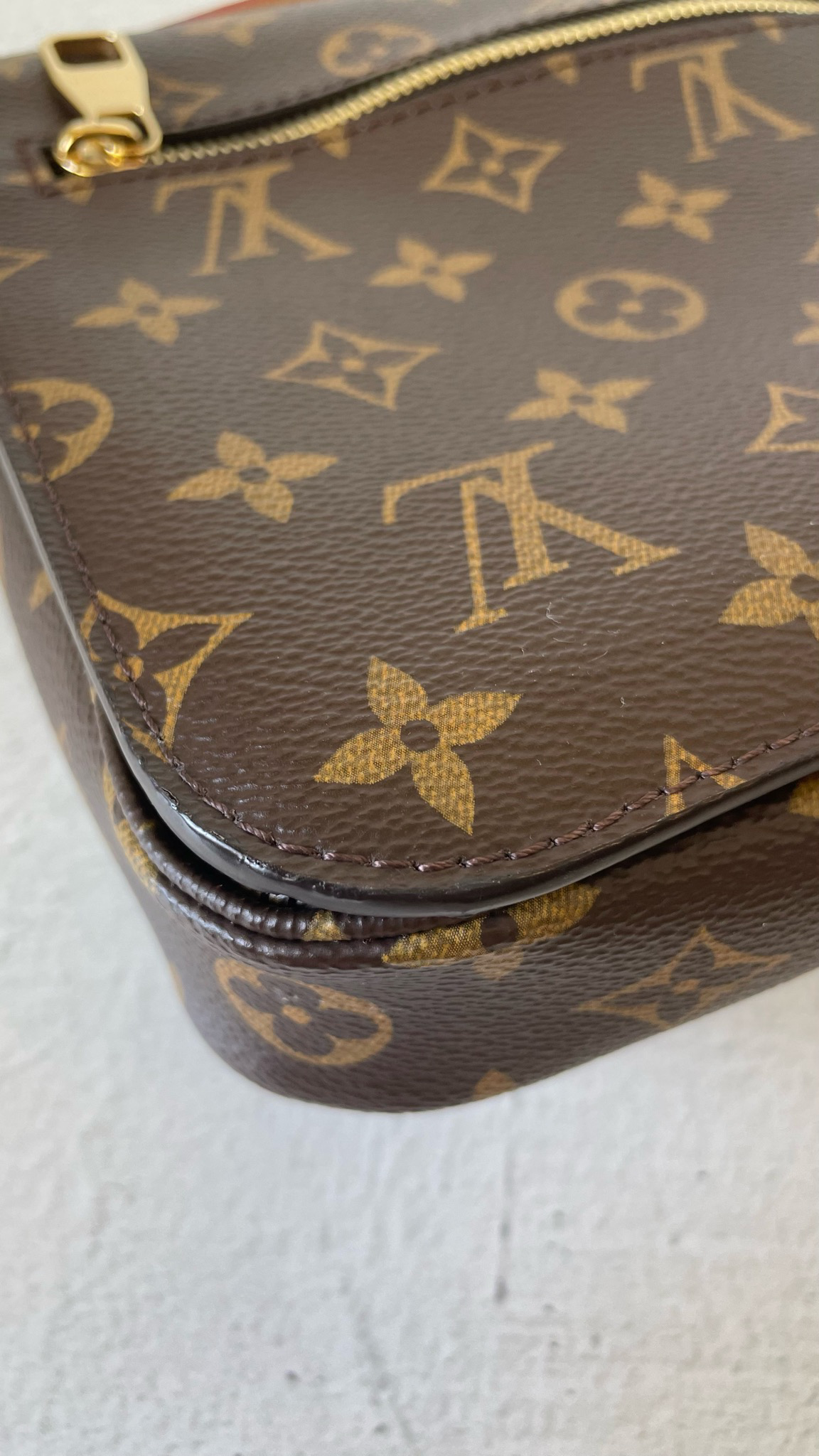 Louis Vuitton Pochette Metis Monogram Canvas With Gold Hardware, Preowned  In Box, WA001