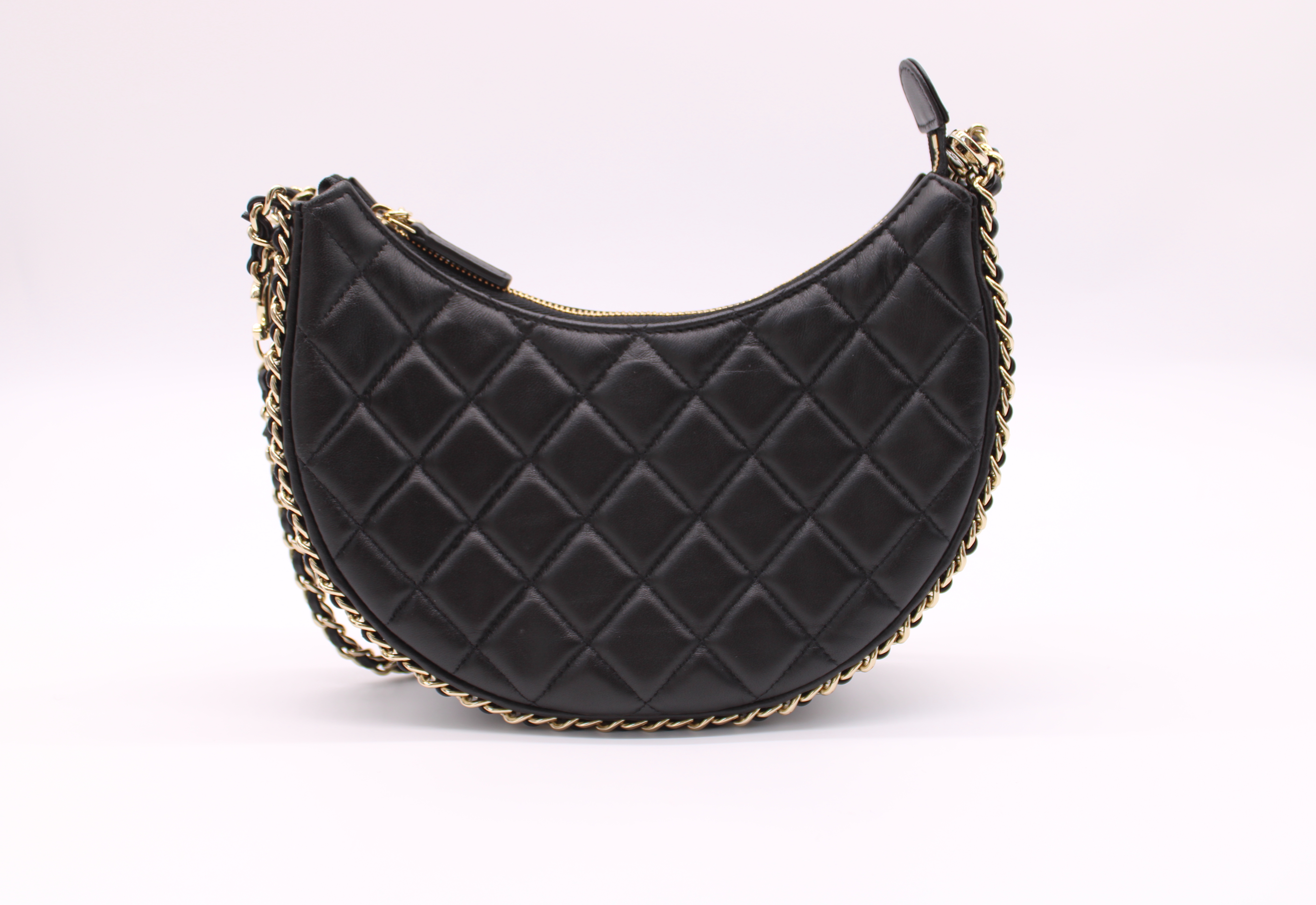 Chanel Small Hobo Bag, Pink Lambskin Leather, Gold Hardware, New in Box  MA001 - Julia Rose Boston
