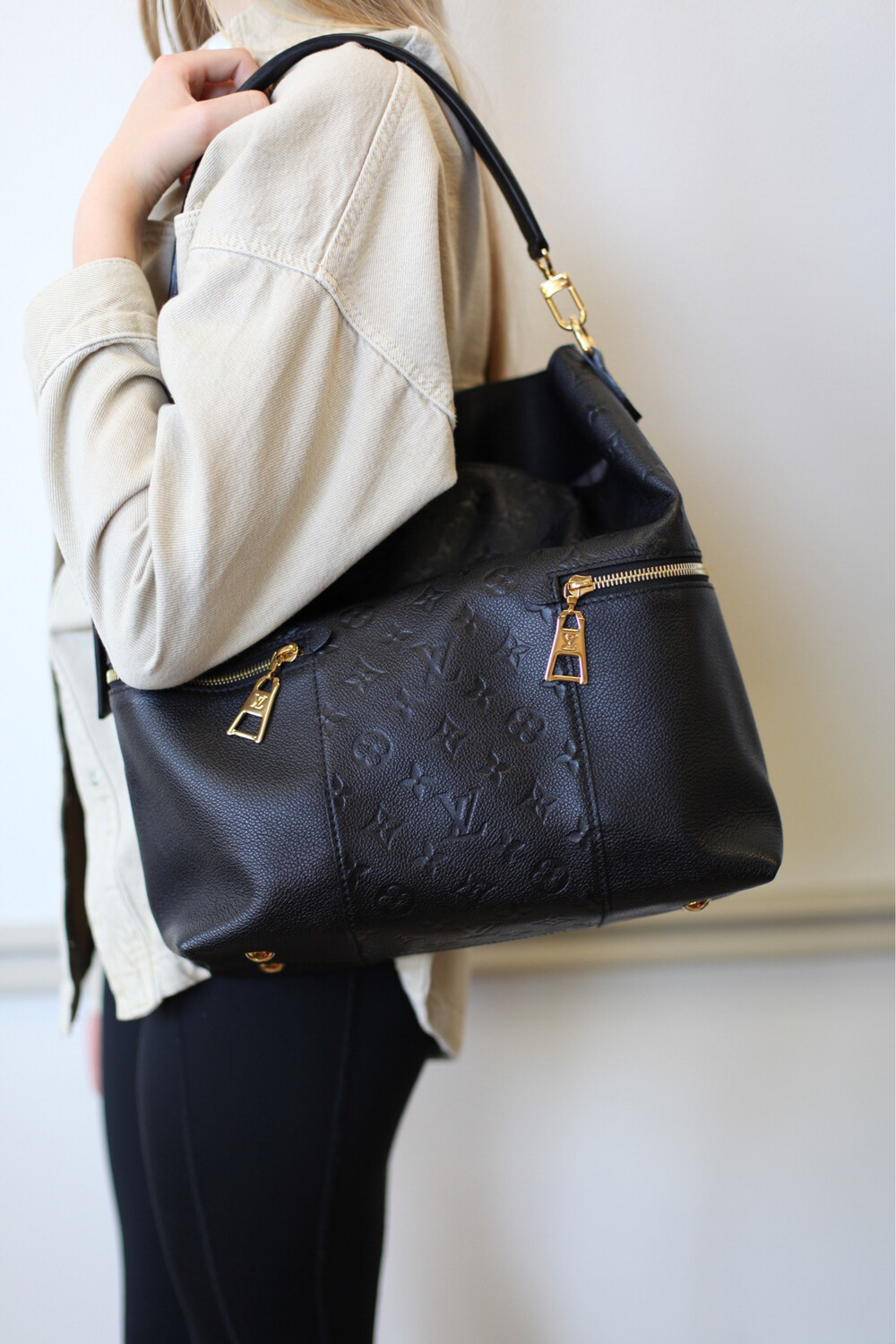 Louis vuitton melie black hotsell