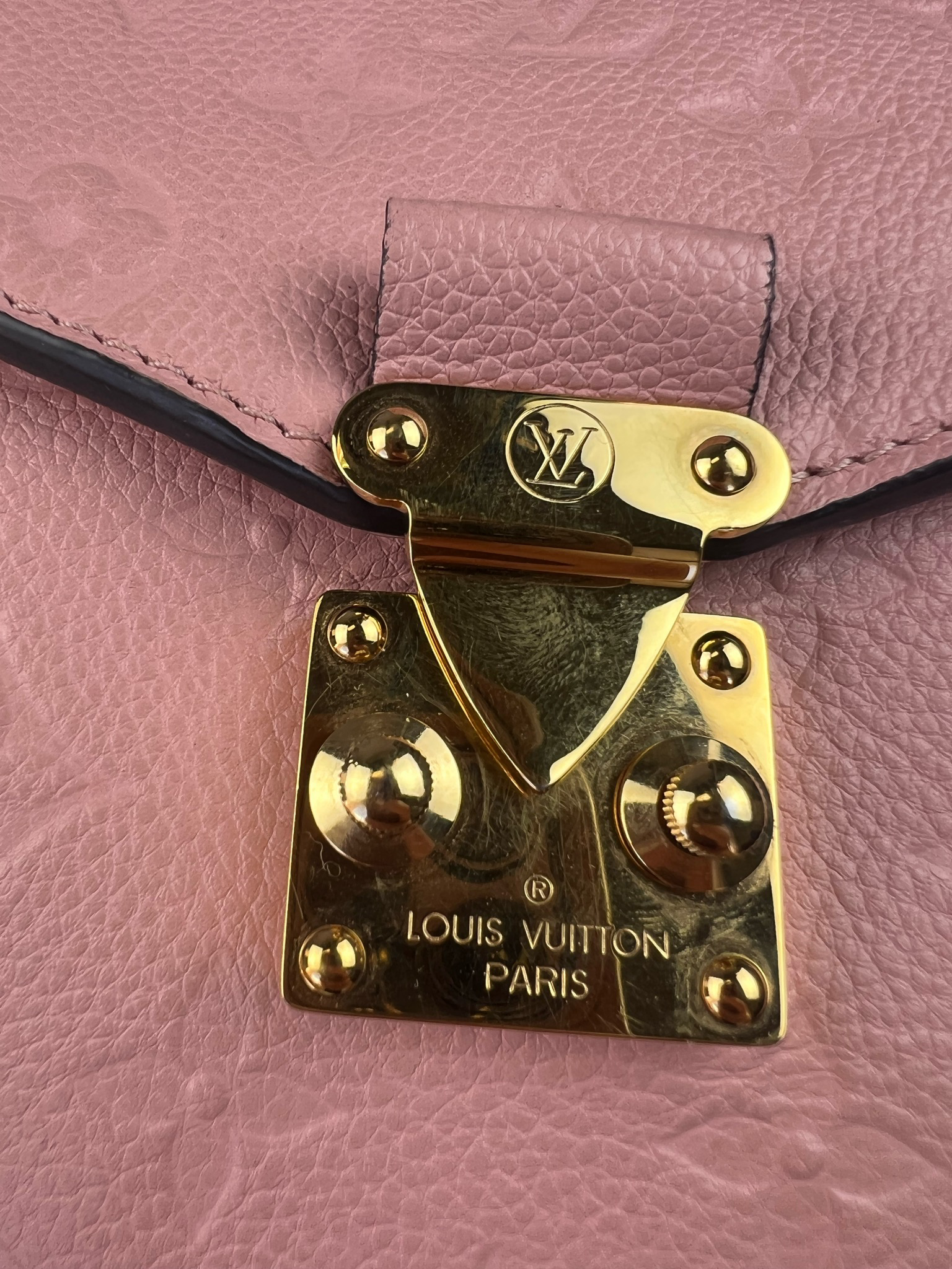Louis Vuitton Metis imprint Pink Leather ref.321633 - Joli Closet