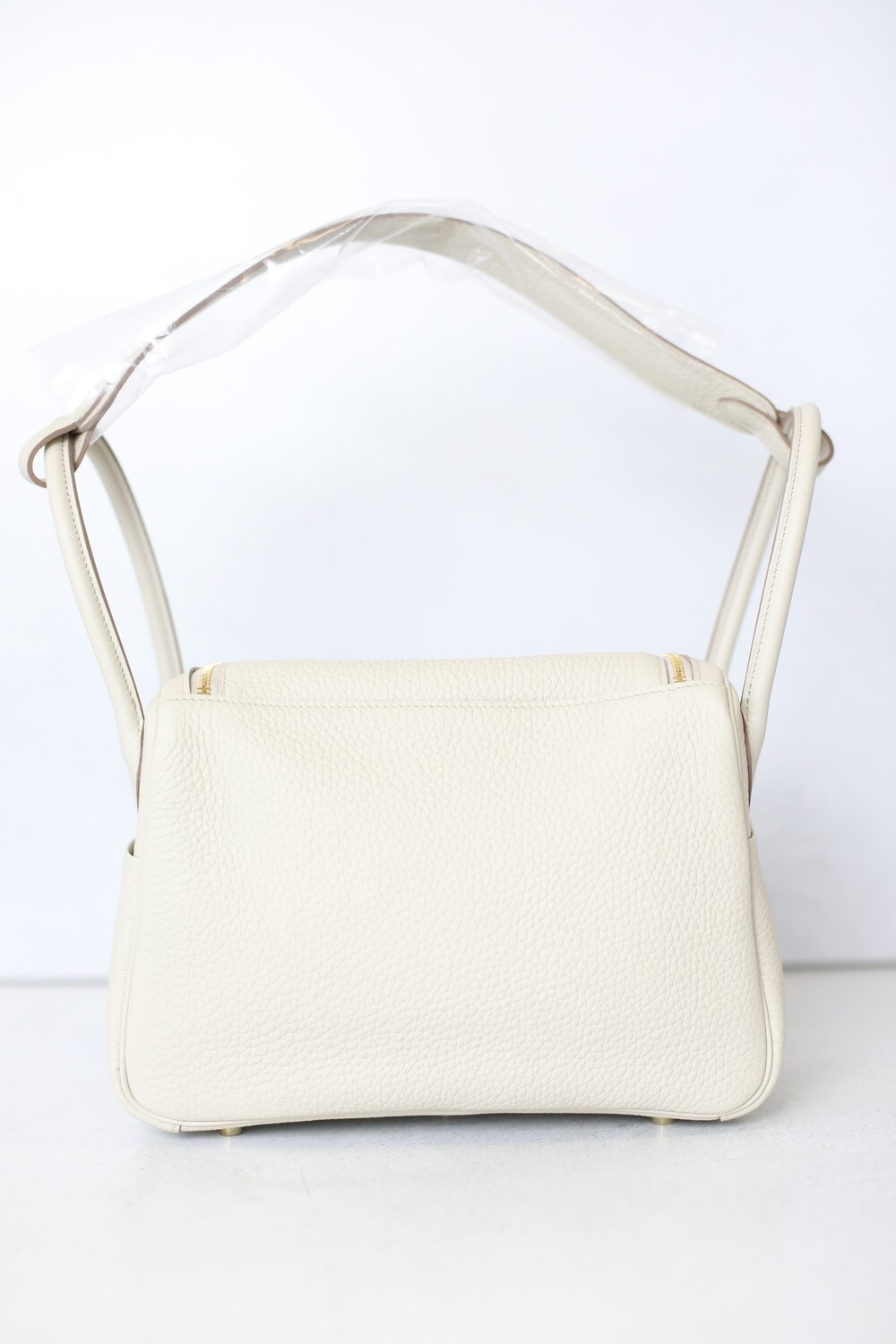 Hermes Lindy 26 リンディ 26 STAMP □P TCレザー【新品同様】 Hermes Lindy 26 Clemence Etoupe GHW Stamp Z
