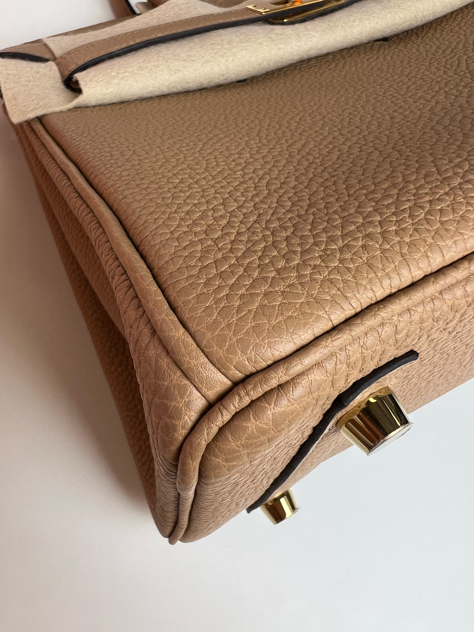 Hermes Birkin 25 Chai Togo Gold Hardware – Madison Avenue Couture