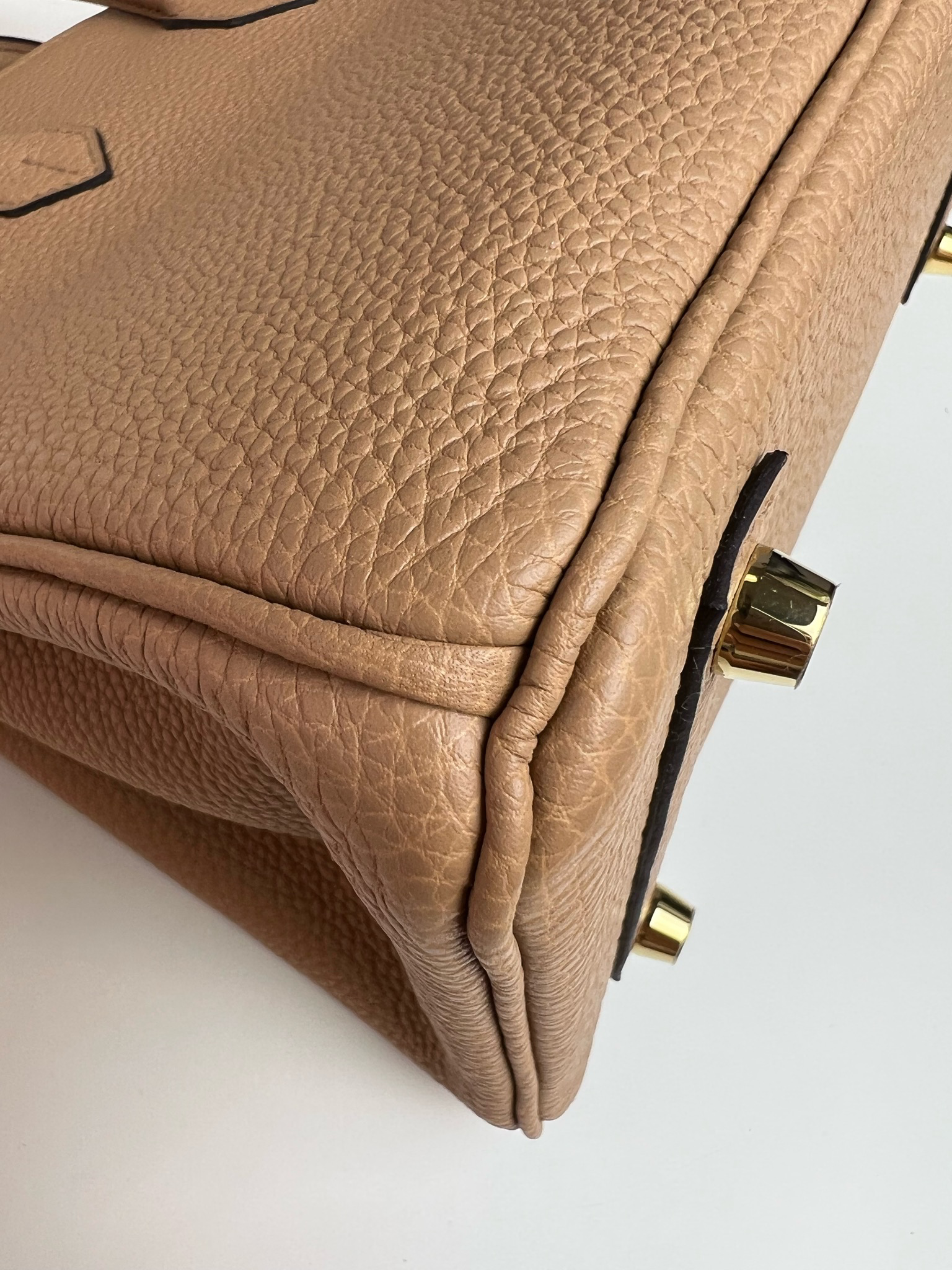 Hermes Birkin 25 Chai Togo Gold Hardware – Madison Avenue Couture
