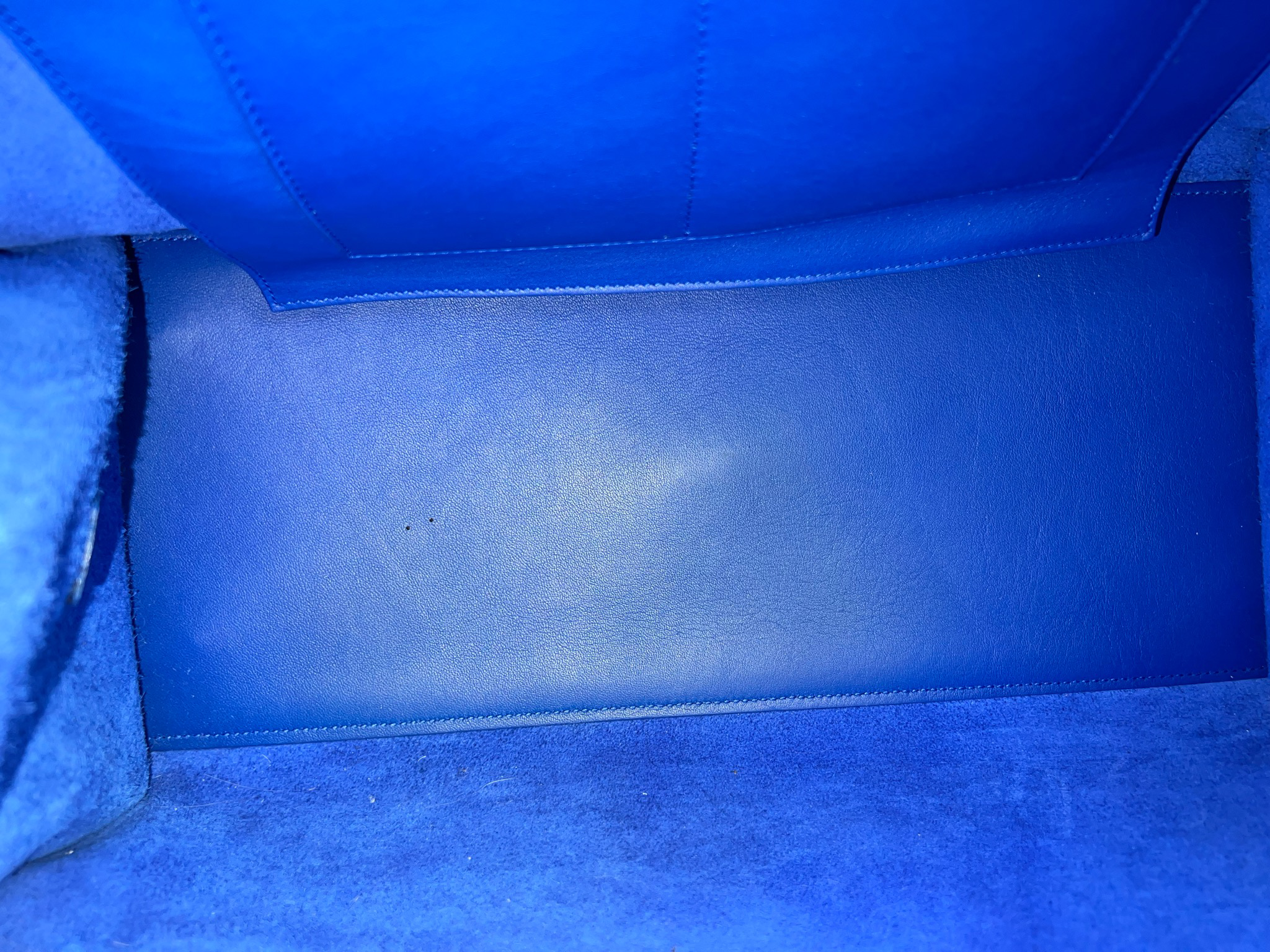 Saint Laurent Cabas Navy blue Leather ref.558932 - Joli Closet