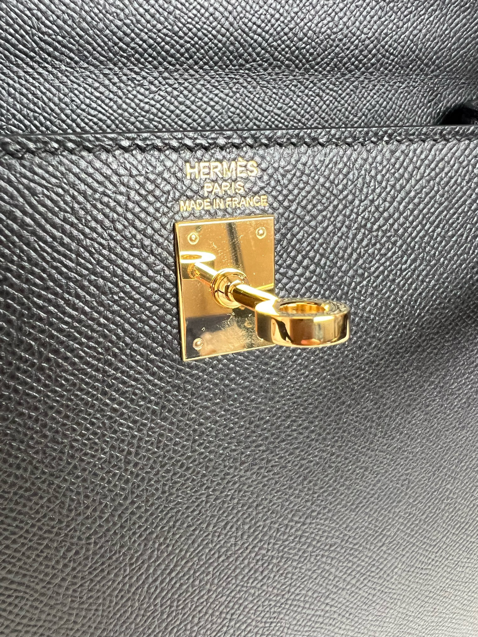 Hermes kelly Epsom k1 Rouge grenat Gold Hardware 25cm Full Handmade -  lushenticbags