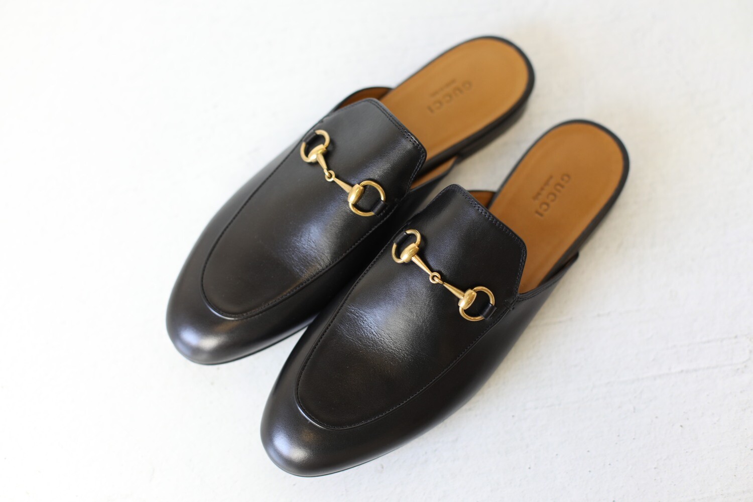 Gucci Princetown Loafers, Black, Size 37, New in Box CA001