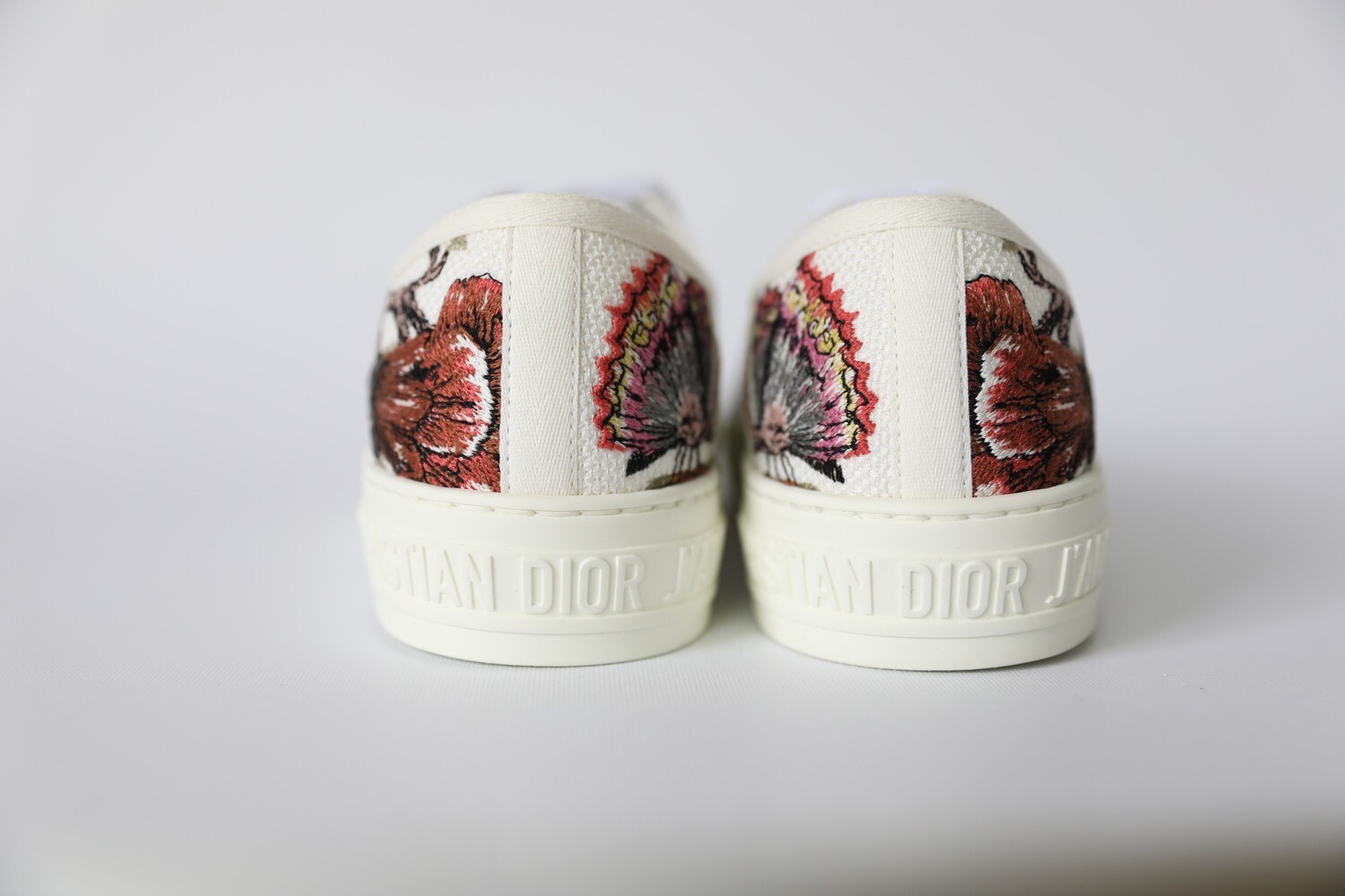 Christian Dior Shoes, Floral Sneakers, Size 40, New in Box WA001