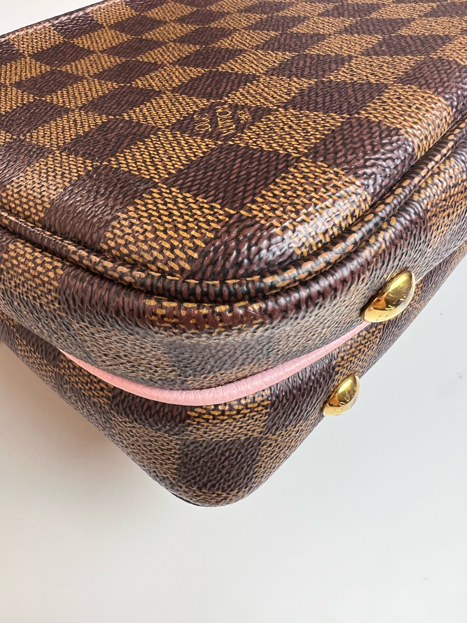 Louis Vuitton Clapton Backpack, Damier Ebene and White Leather, Preowned in  Box WA001 - Julia Rose Boston