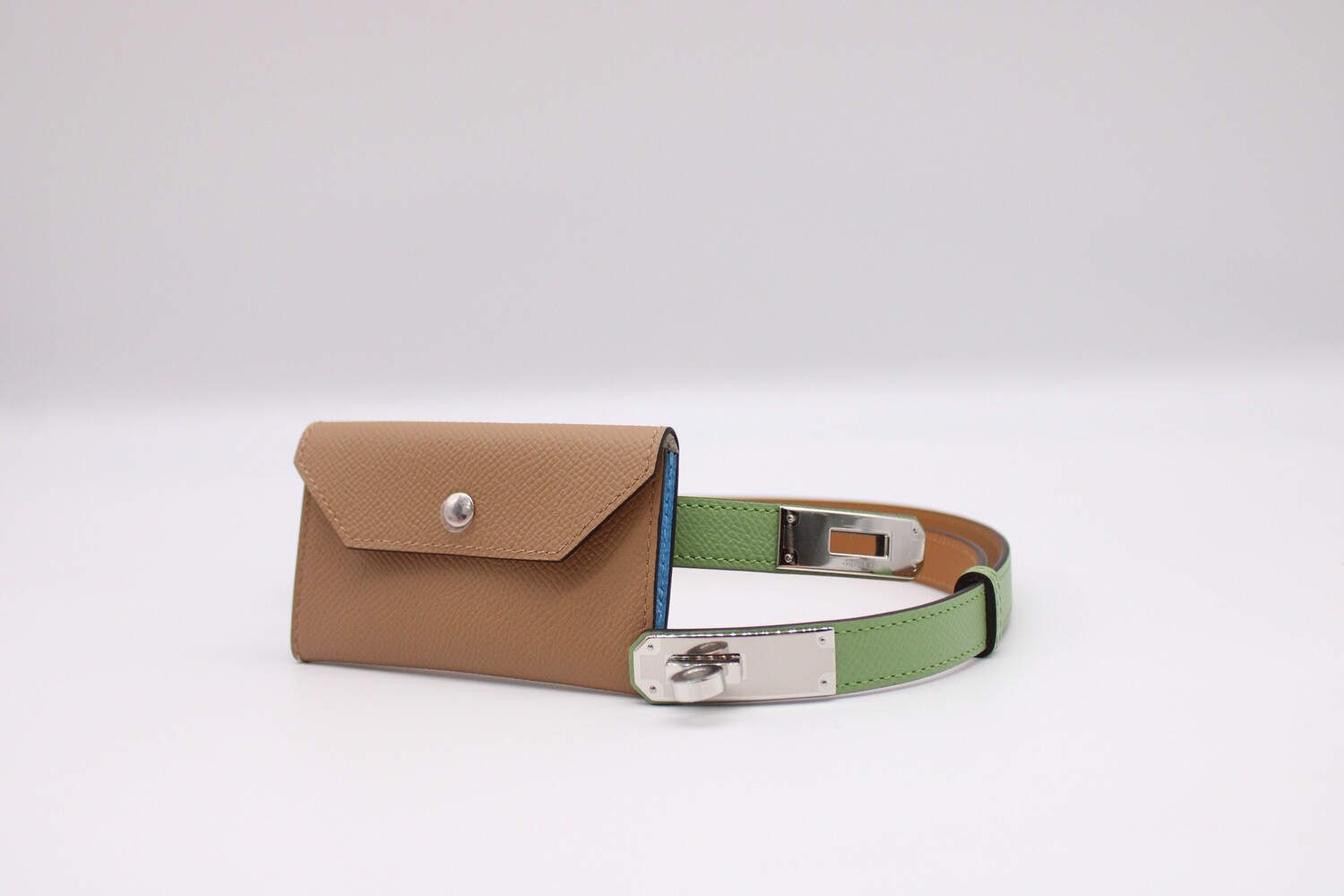 Kelly Pocket 18 Belt, Vert Criquet, New in Box MA001