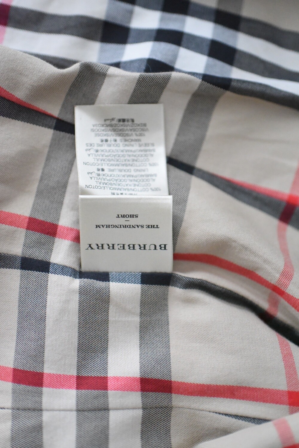 Burberry Trench Coat, Sandringham, Made in England, Size 2