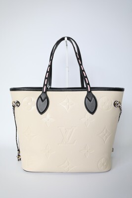 Louis Vuitton Neverfull MM Set, Wild At Heart White and Leopard