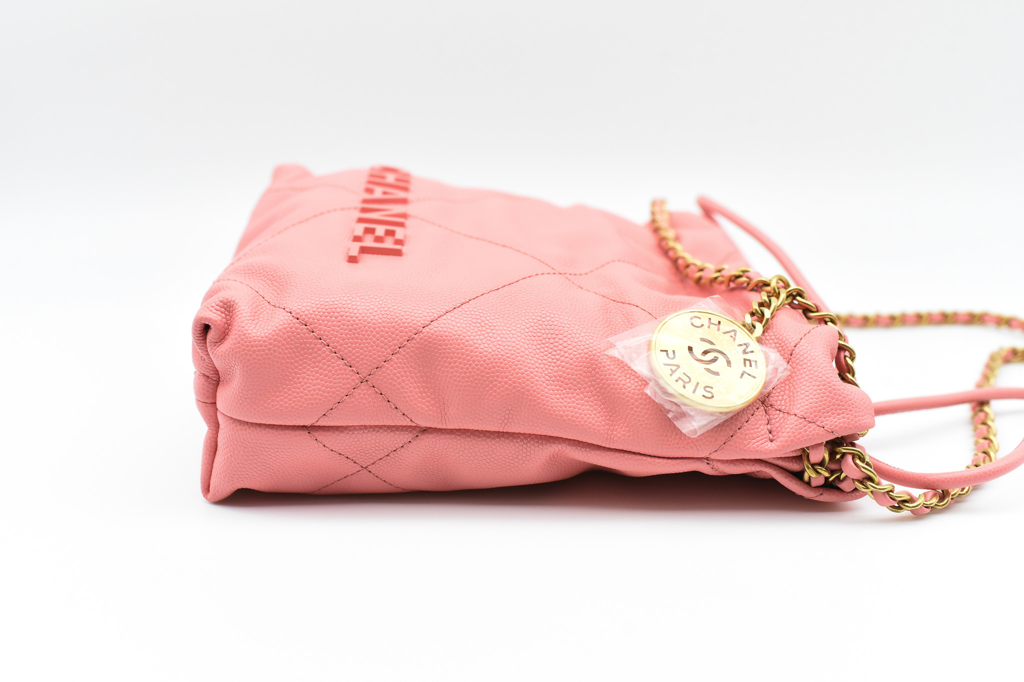 Chanel Round Top Handle Bag, Pink Caviar Leather, Gold Hardware, New in Box  MA001 - Julia Rose Boston