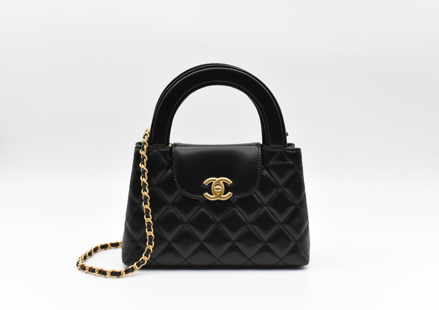 Chanel Kelly Black Small, Gold Hardware, New In Box GA001 MA001