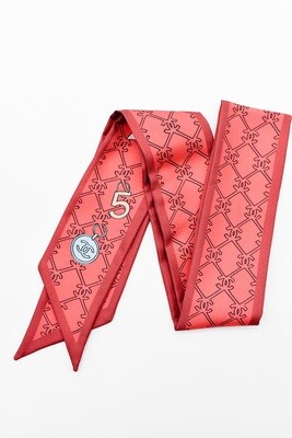 Chanel Twilly CC Diamond Print in Red, New No Box GA006