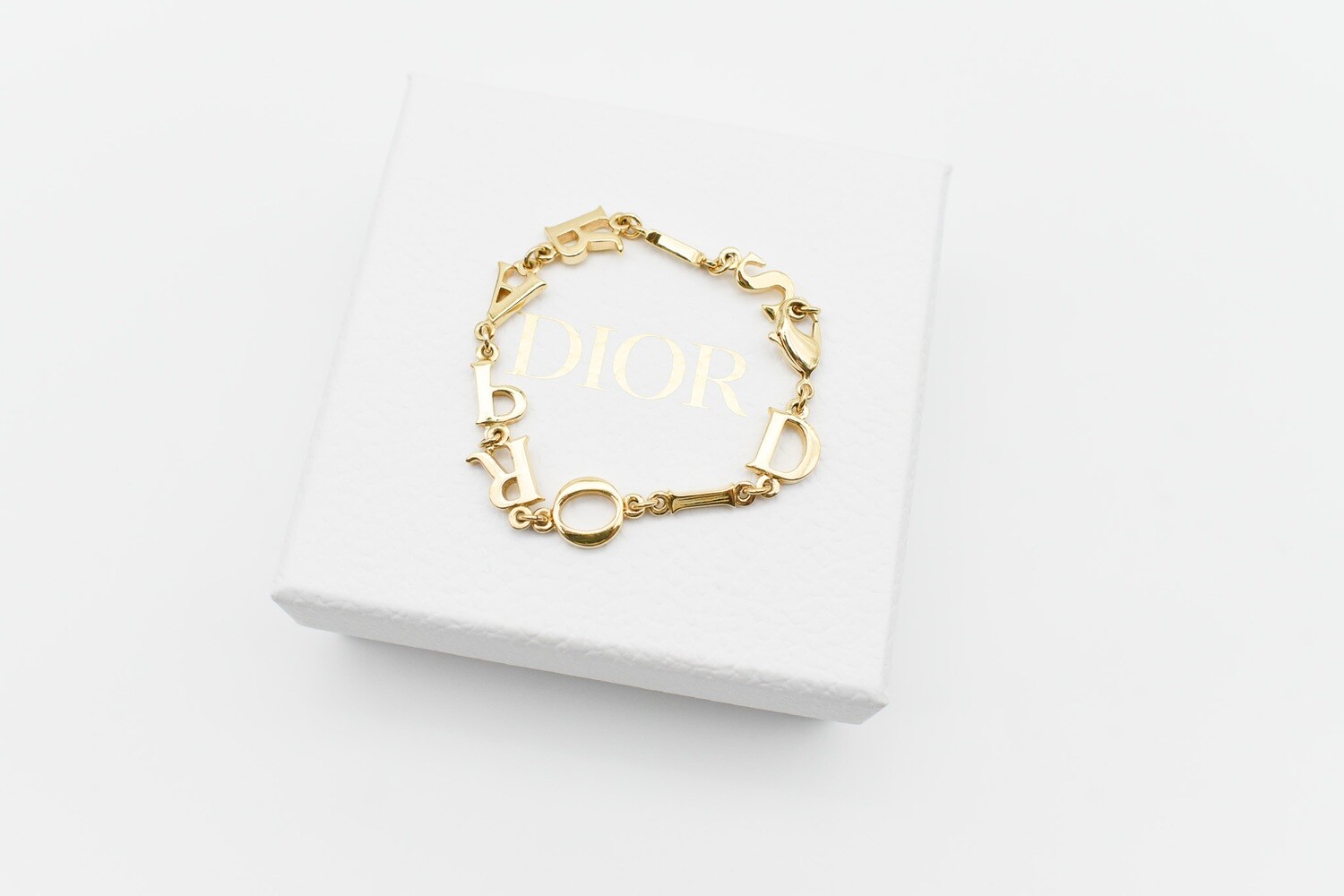 Christian Dior Bracelet, Gold Hardware, New in Box GA006 - Julia Rose  Boston | Shop