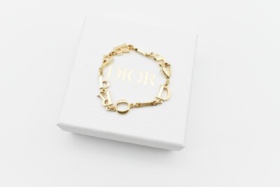 Christian Dior Bracelet, Gold Hardware, New in Box GA006