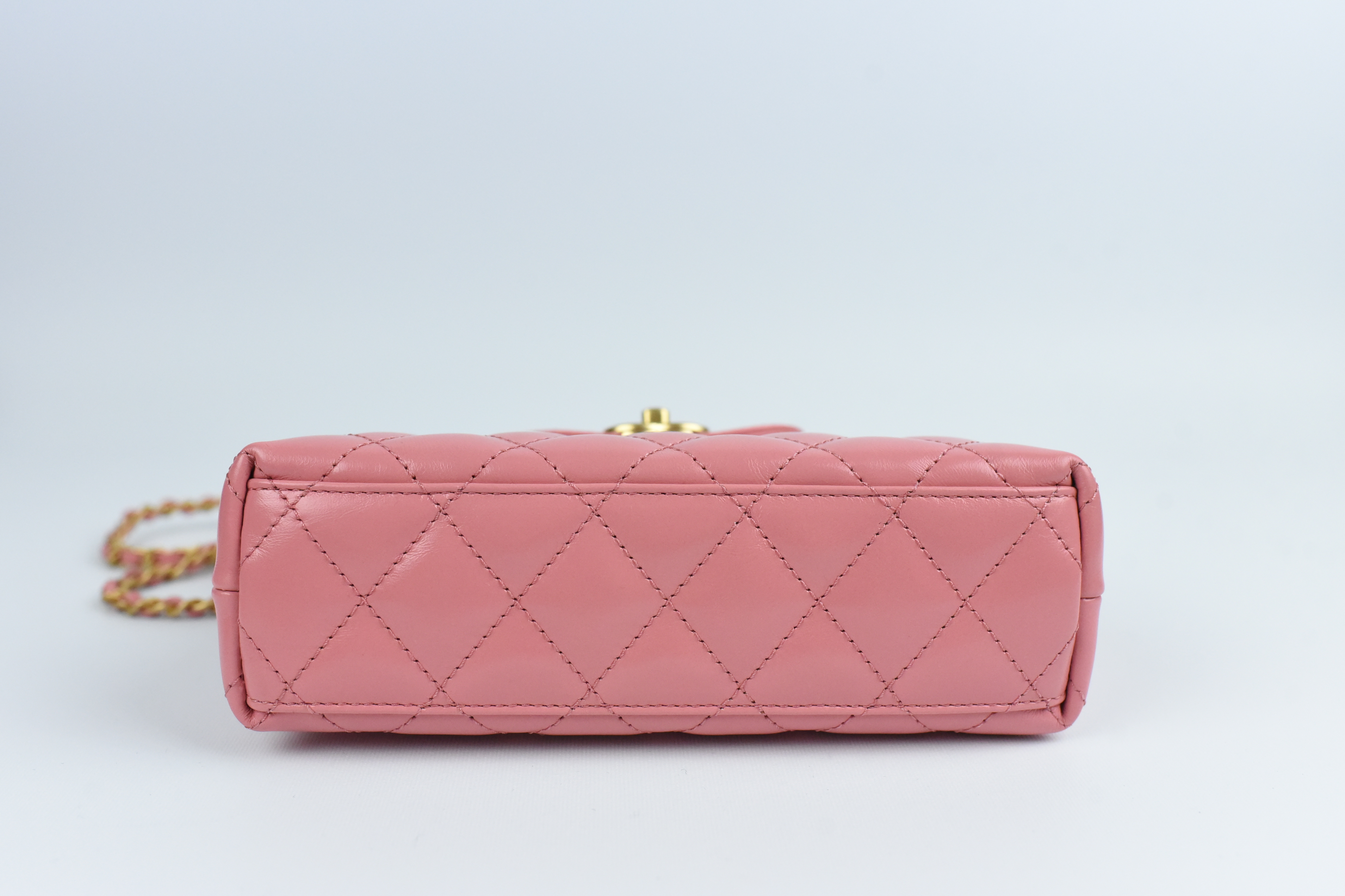 Chanel Kelly Bag Small, Pink Calfskin Leather with Gold Hardware, New In Box  GA003 - Julia Rose Boston