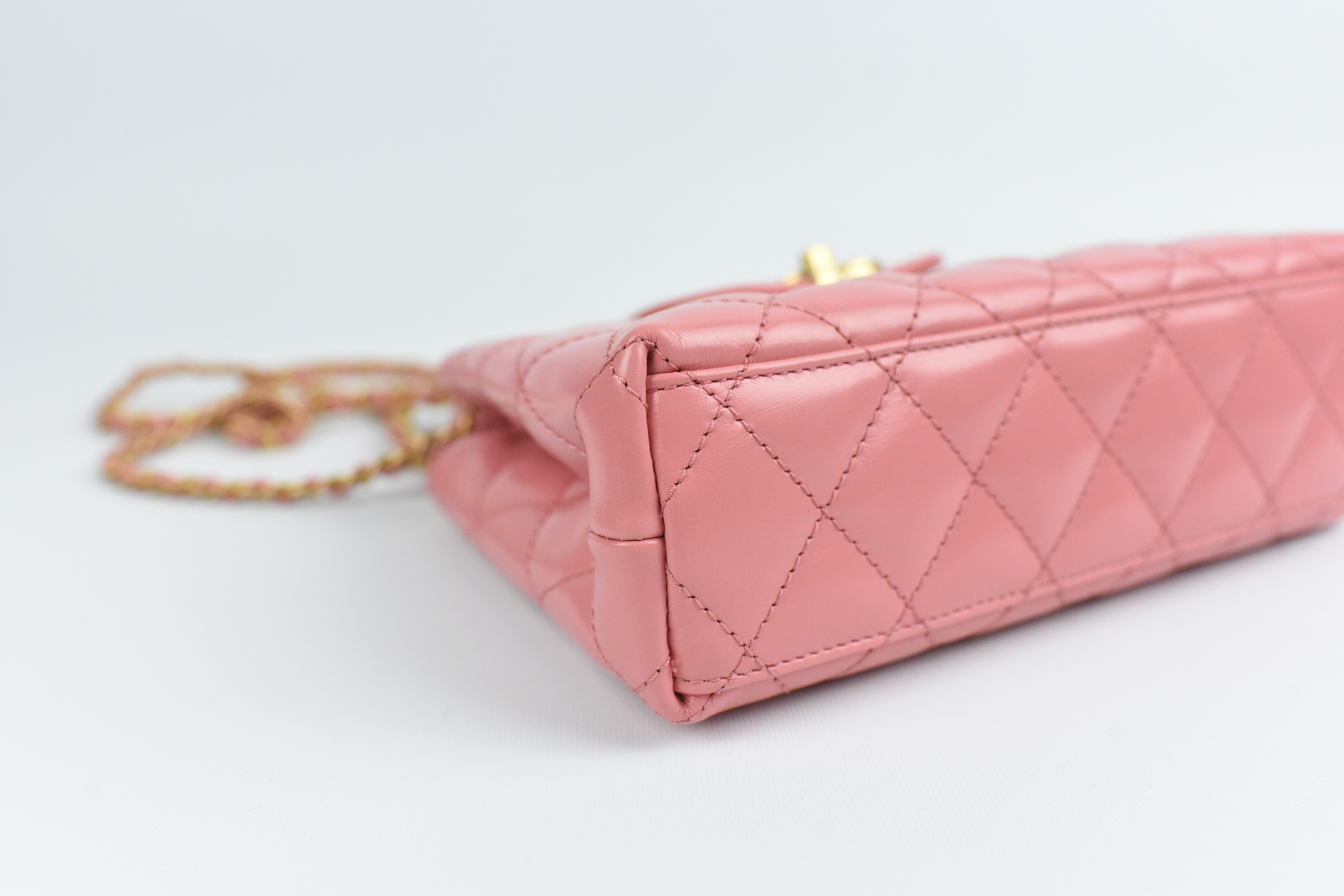 Chanel Kelly Bag Small, Pink Calfskin Leather with Gold Hardware, New In Box  GA003 - Julia Rose Boston