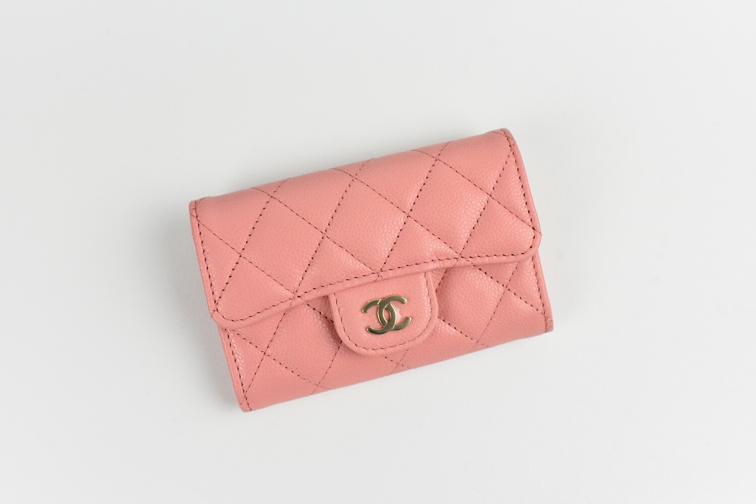 Chanel SLG Snap Cardholder, Pink Caviar with Gold Hardware, New in Box  GA003 - Julia Rose Boston