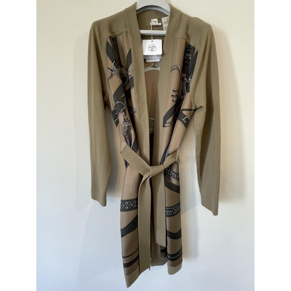 Hermes Clothing Duster Cardigan, Size 38, New With Tag GA006