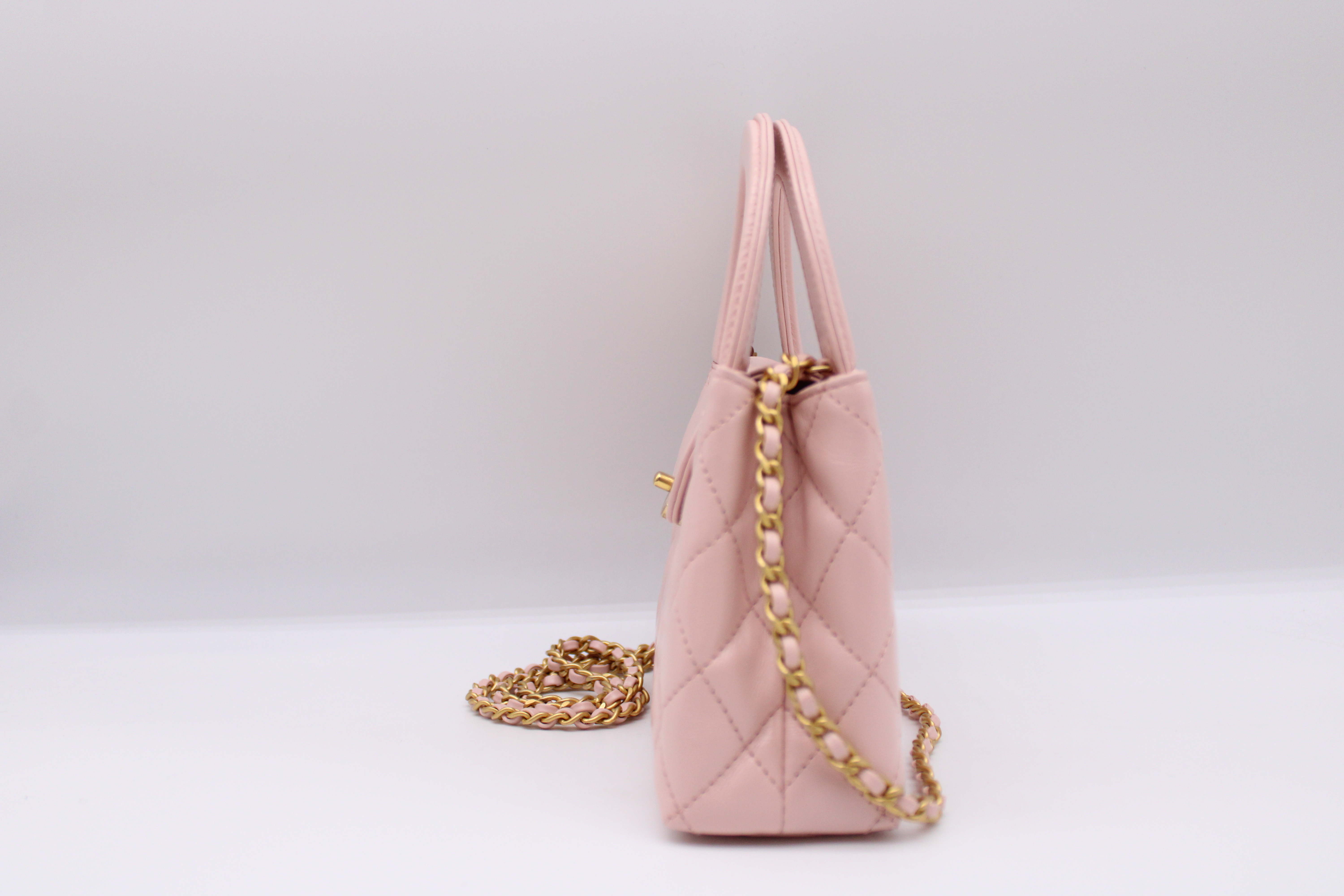 Chanel Small Hobo Bag, Pink Lambskin Leather, Gold Hardware, New in Box  MA001 - Julia Rose Boston