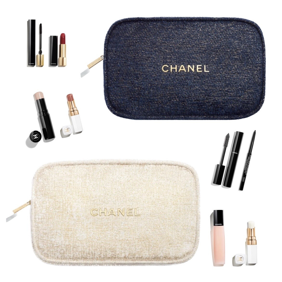 Chanel Holiday Gift Set 2023, Multiple Varieties, New in Box WA001