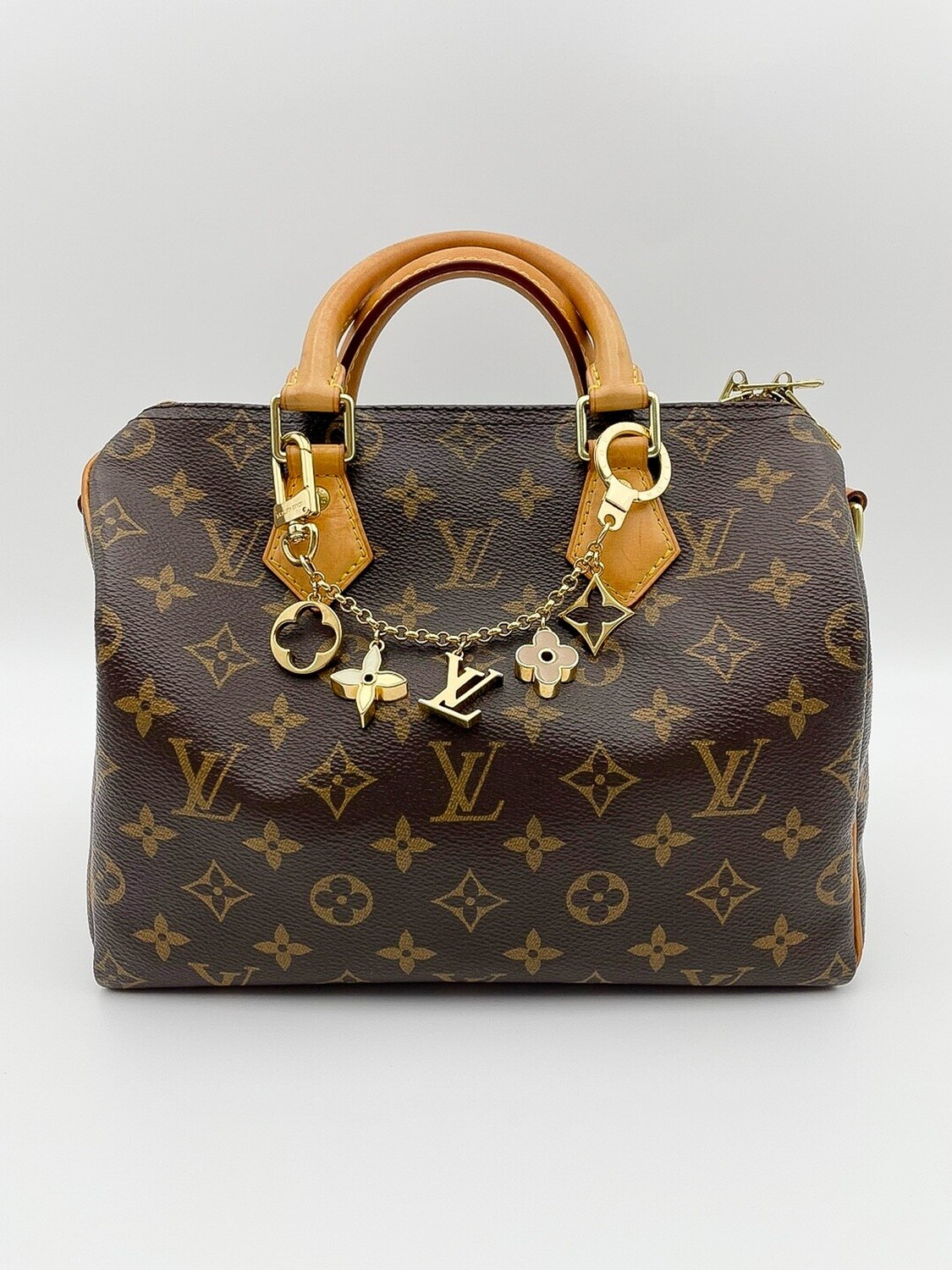 Louis Vuitton Speedy B 25, Monogram, Preowned in Box GA001