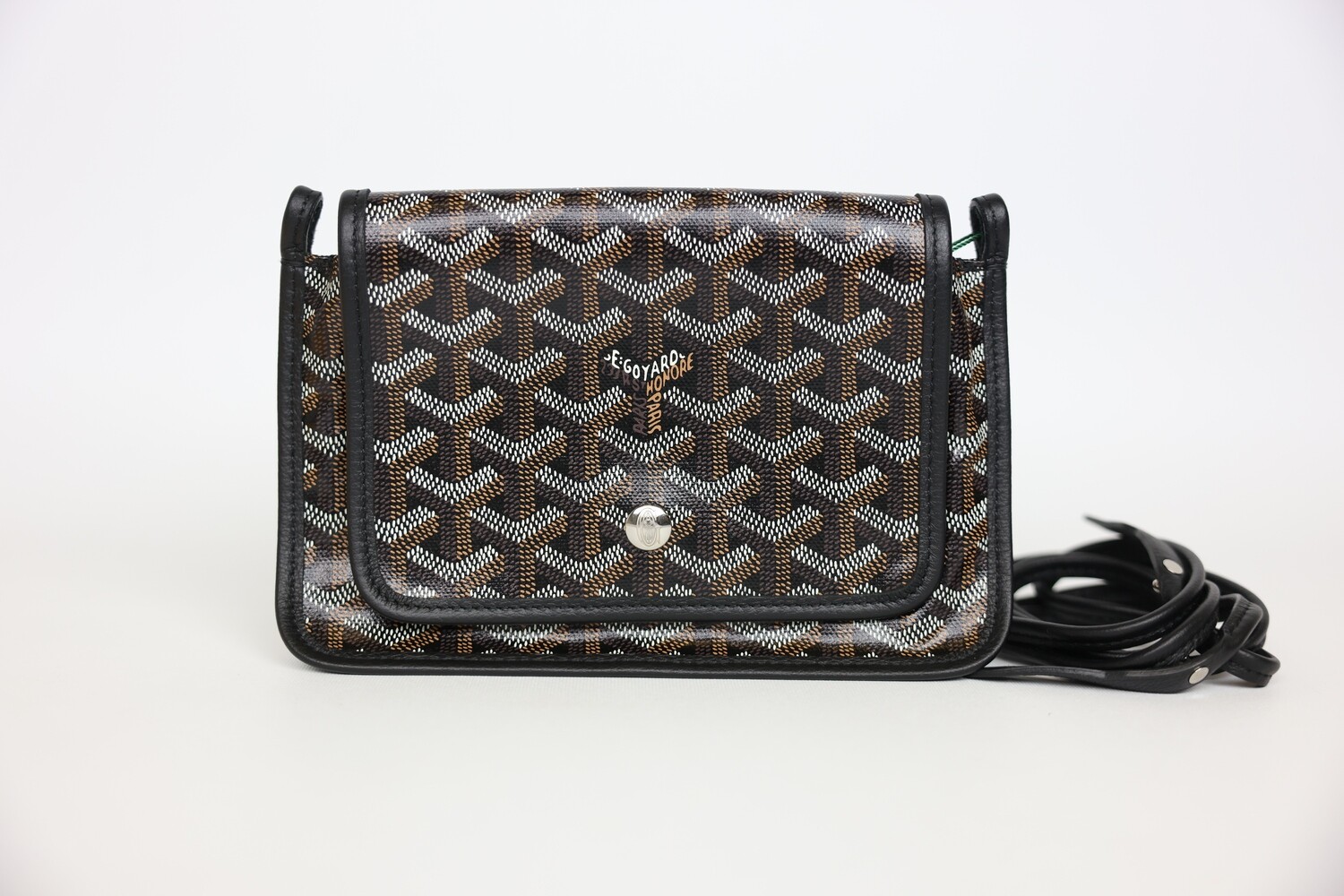 Goyard Plumet Crossbody, Black New In Dustbag WA001