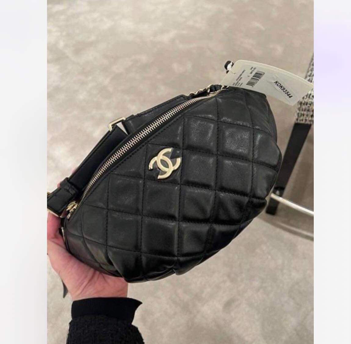Preorder Chanel Bum Bag Black, New In Box