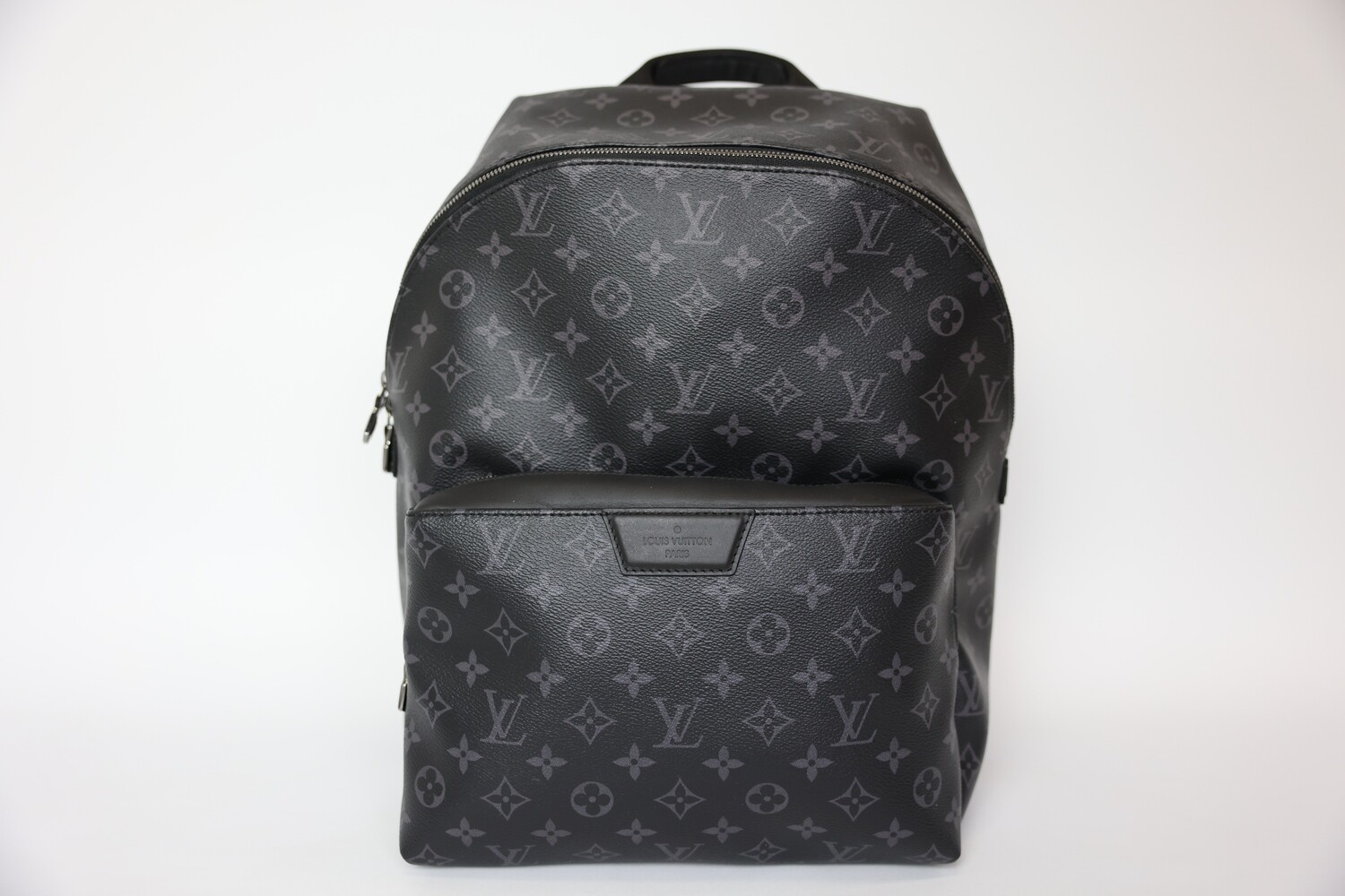 Louis Vuitton Discovery Backpack PM, Gray Monogram Canvas, Preowned In Dustbag WA001