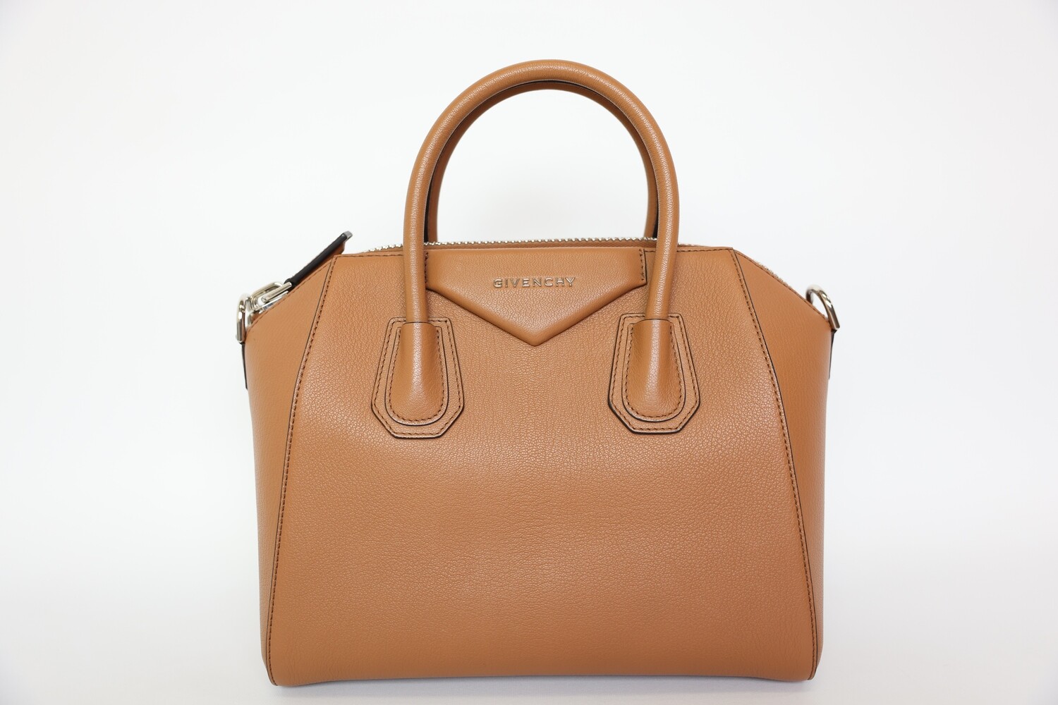 Givenchy Antigona Small, Caramel Brown With Silver Hardware, New In Dustbag WA001