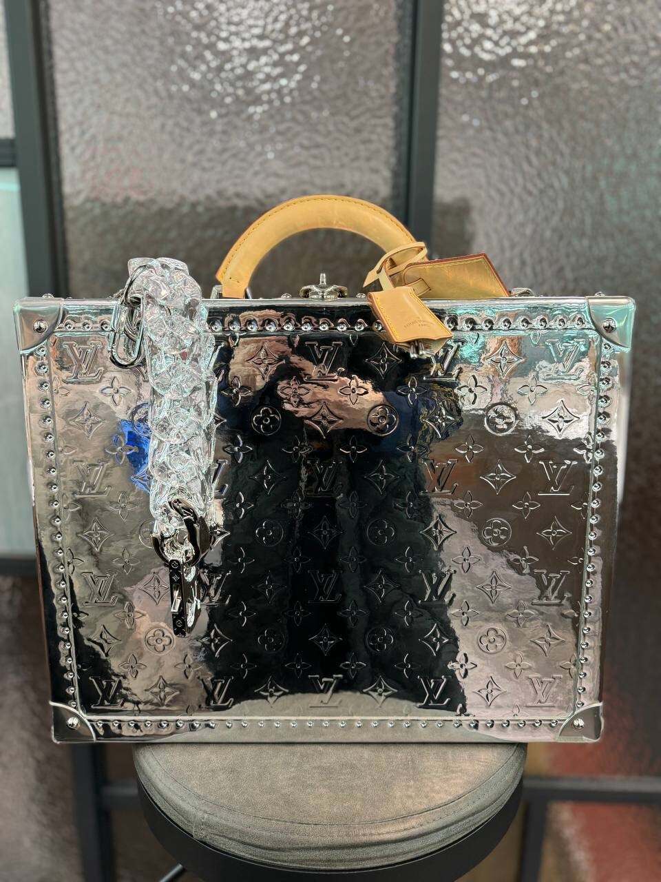 IGLIVE Louis Vuitton Monogram Mirror Cotteville 40 Trunk, Mint Condition with Dustbag 20240211